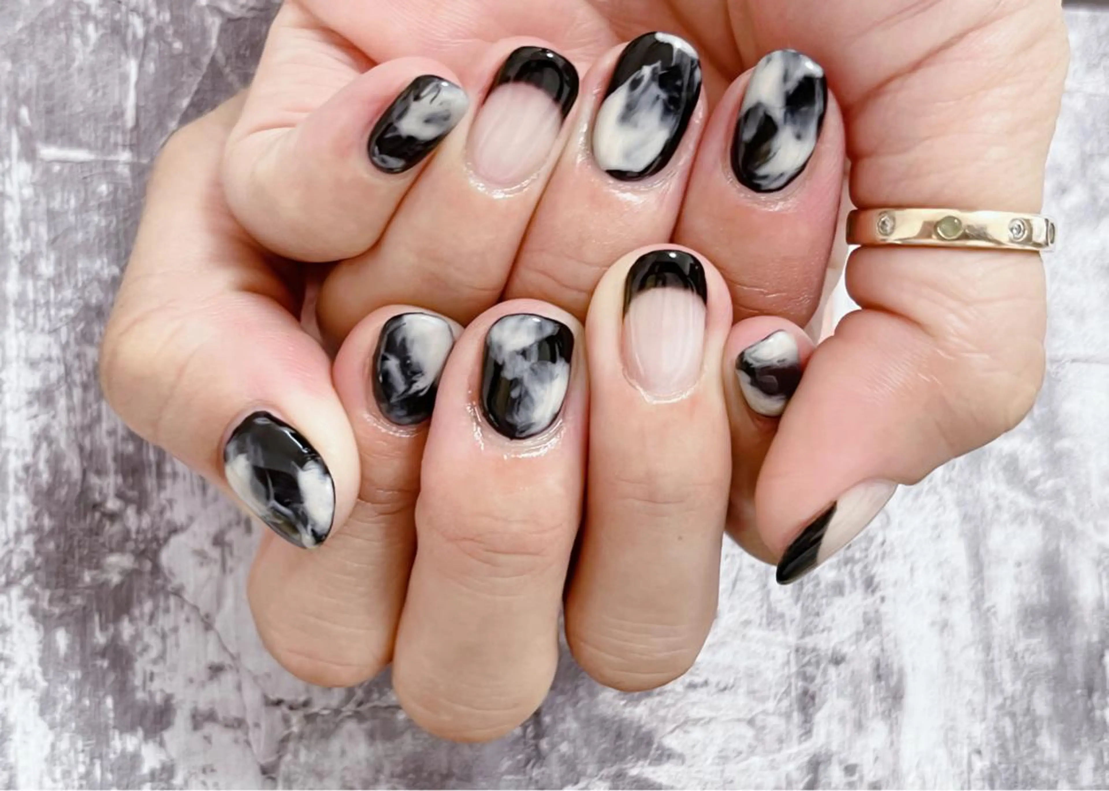 ネイル ニュアンスネイル nailworks mのネイルデザイン