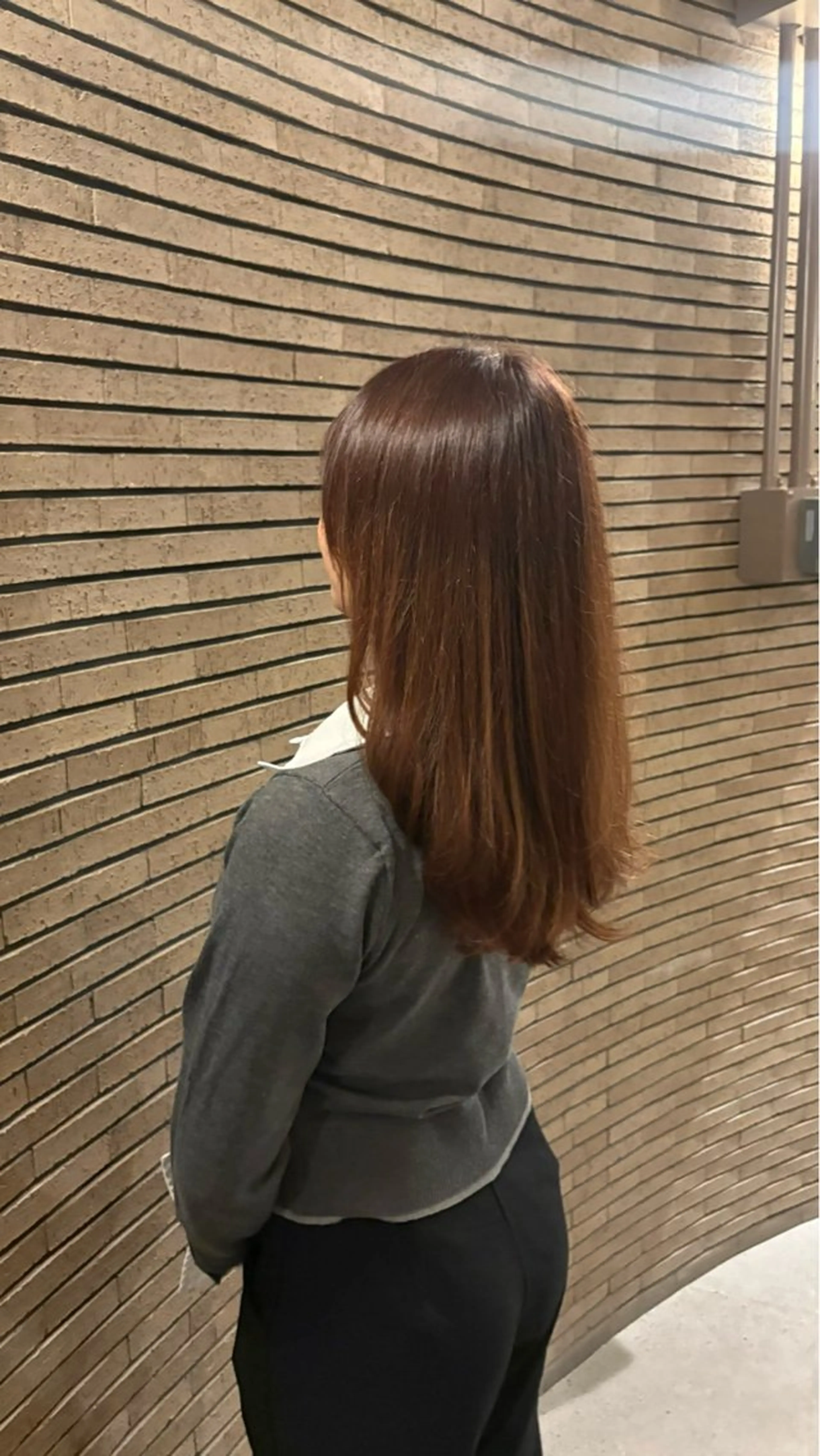 ロング カラー イノウエ アイ KNACK 阿倍野のヘアスタイル