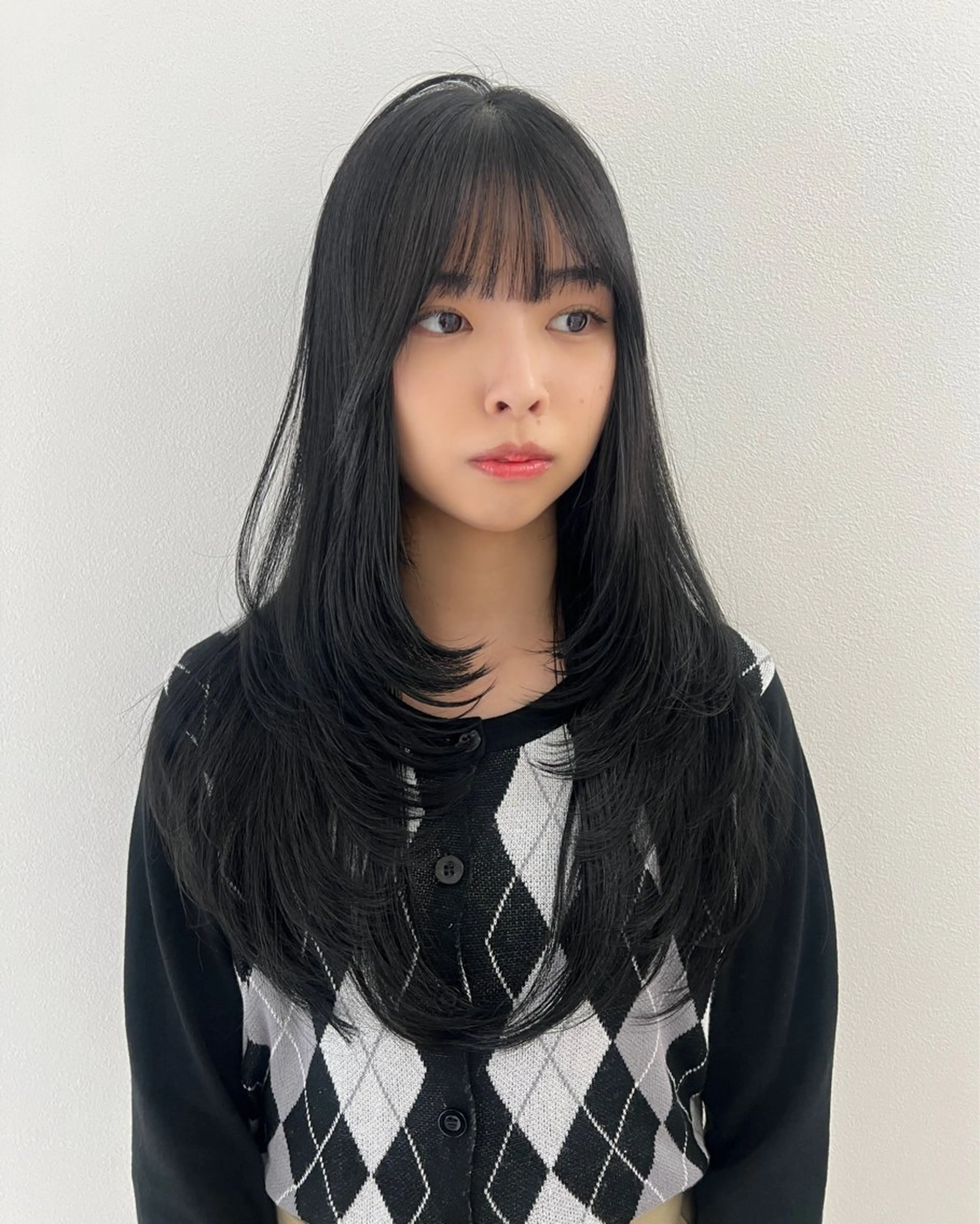 ロング 💖韓国風💖 レイヤー/LISAのヘアスタイル