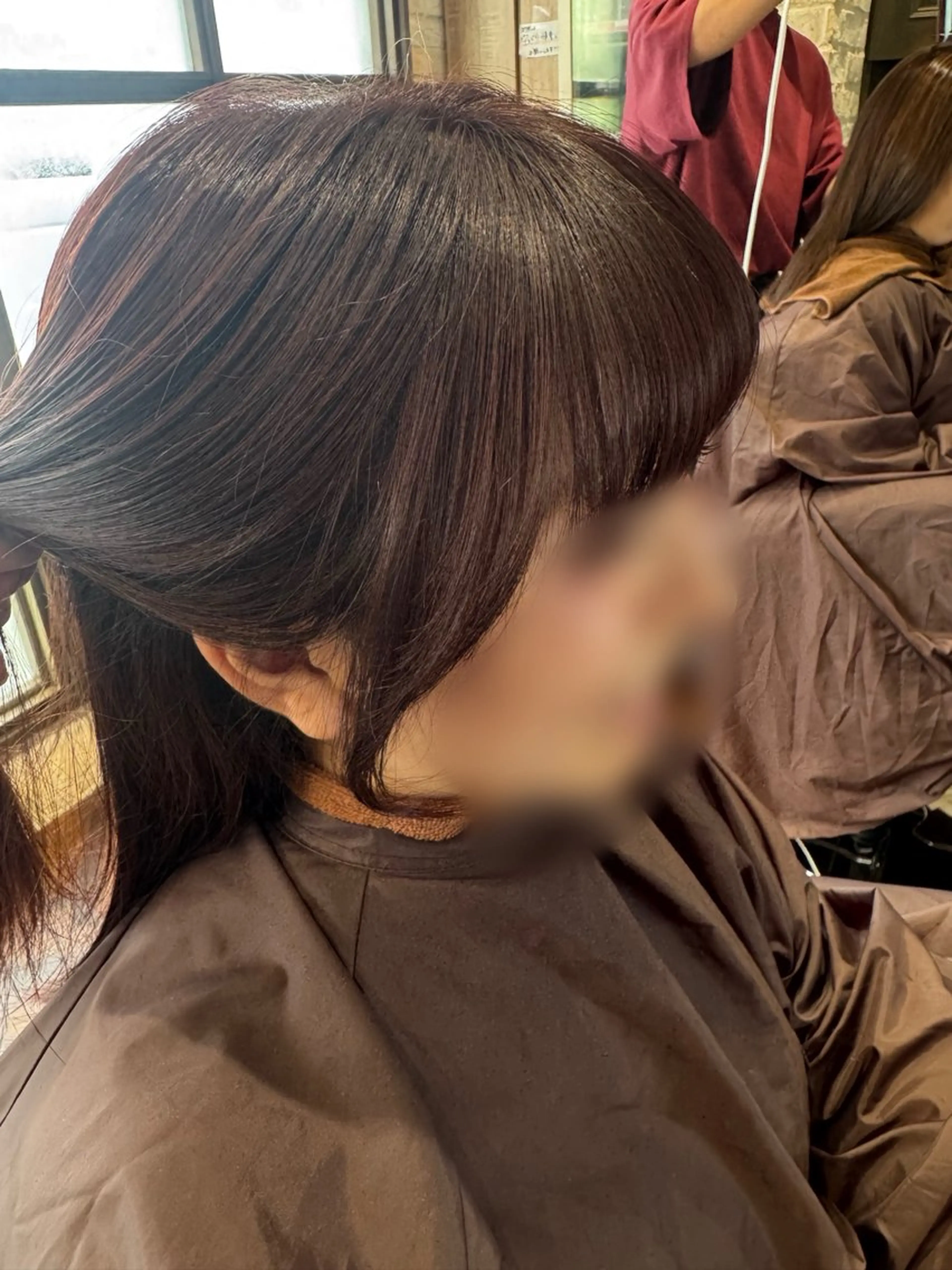 セミロング カラー 韓国風ヘア カット ヘアカラー Y U K Iのヘアスタイル