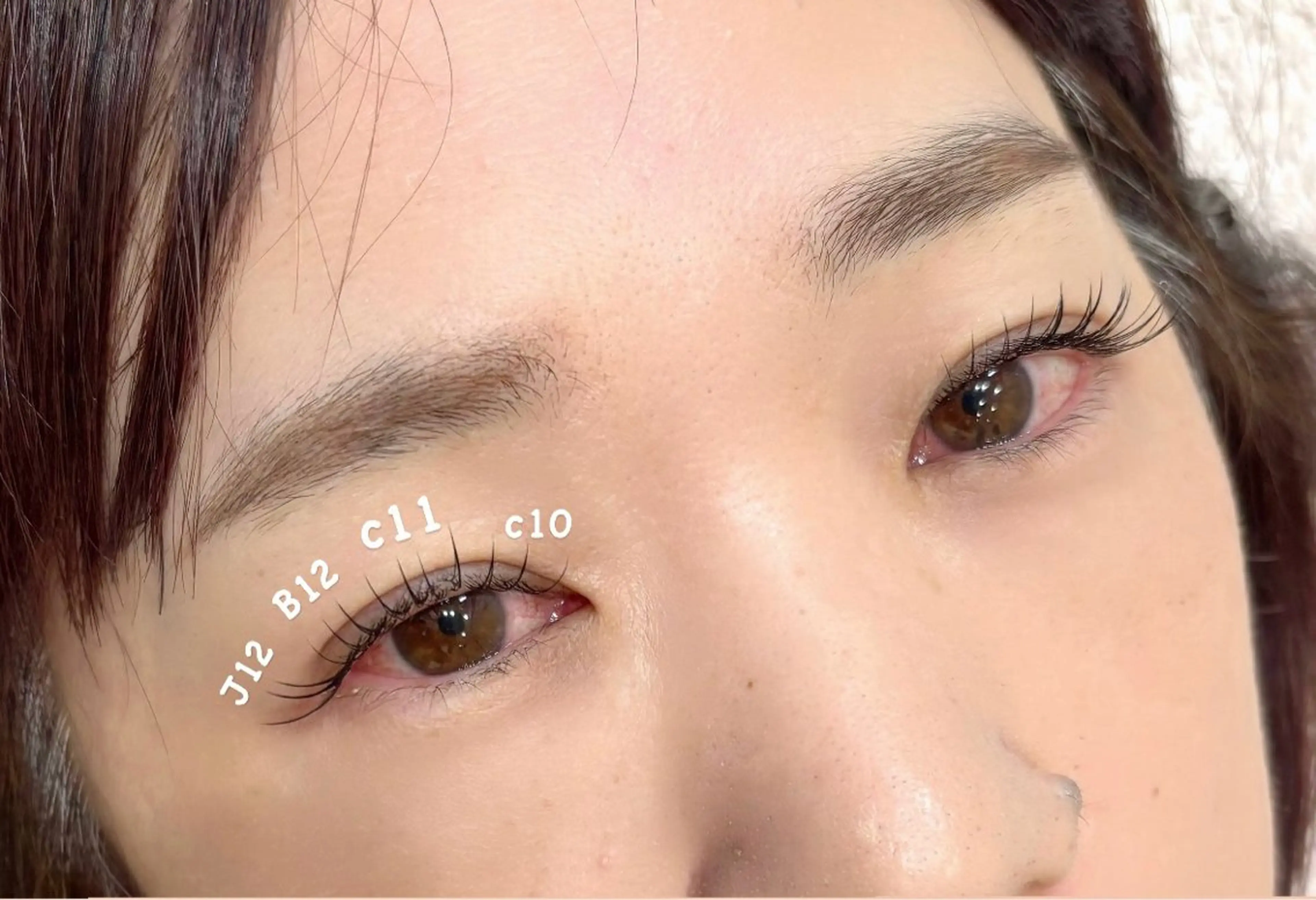 マツエク・マツパ eyelist yoshinoのマツエク・マツパデザイン