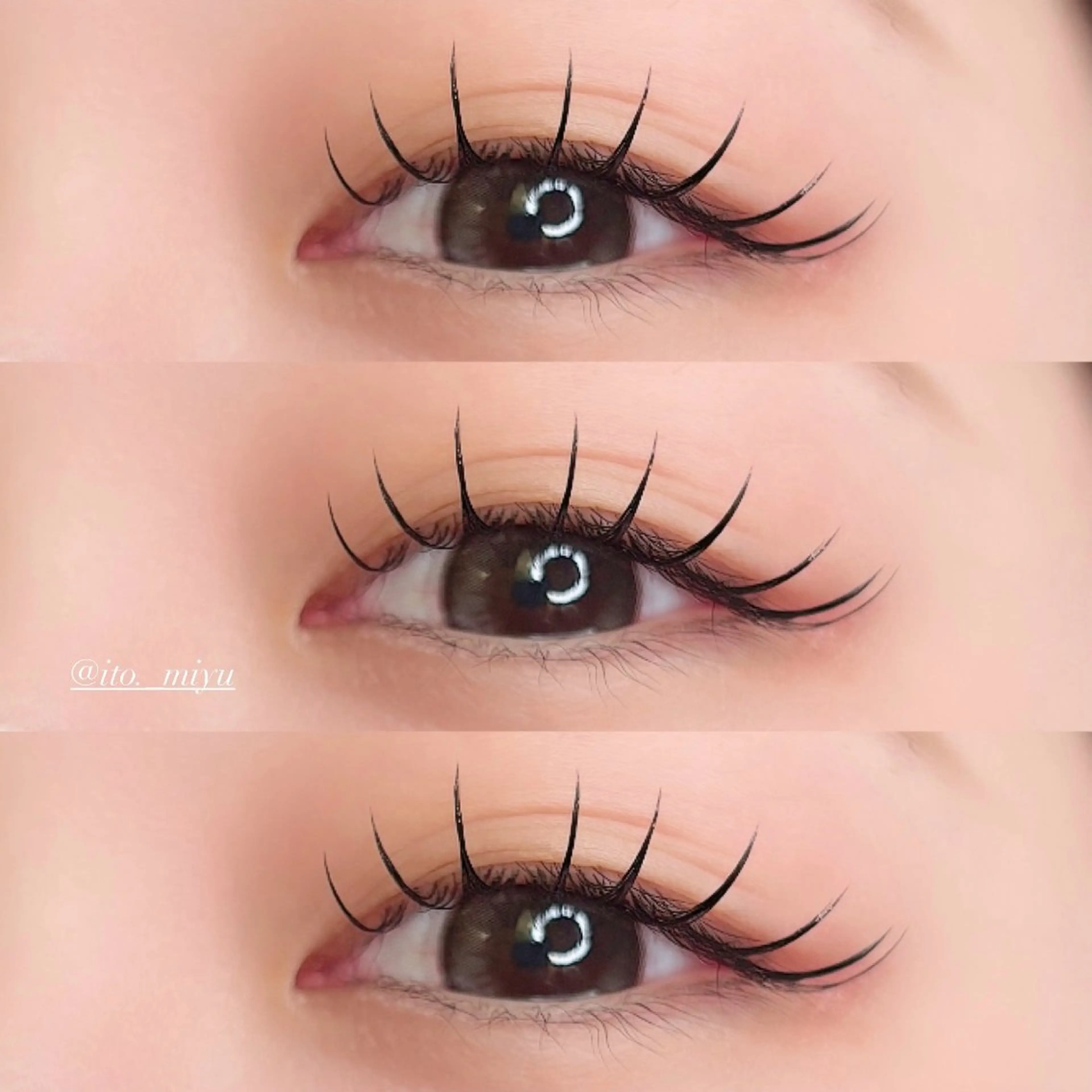 マツエク・マツパ マツエク IT'O トダミユのマツエク・マツパデザイン