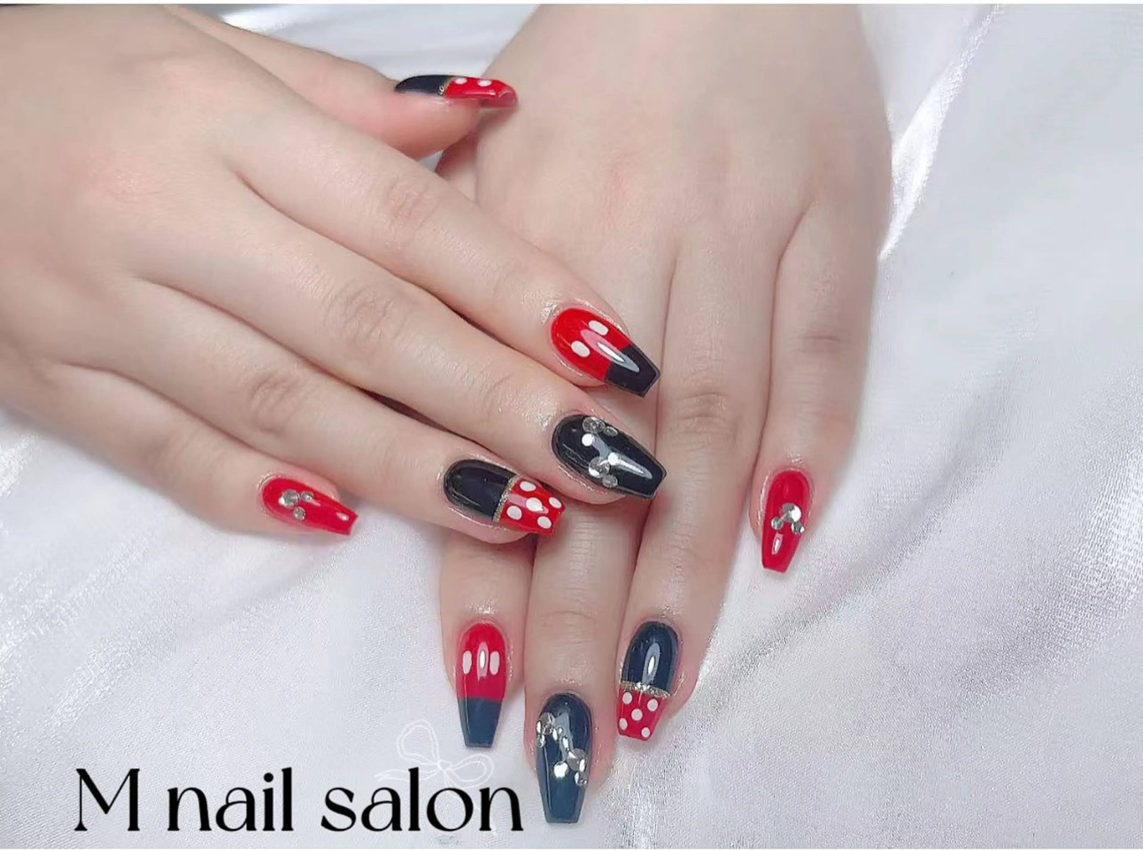 ネイル ハンドネイル M🌷nail 長さだし専門店のネイルデザイン