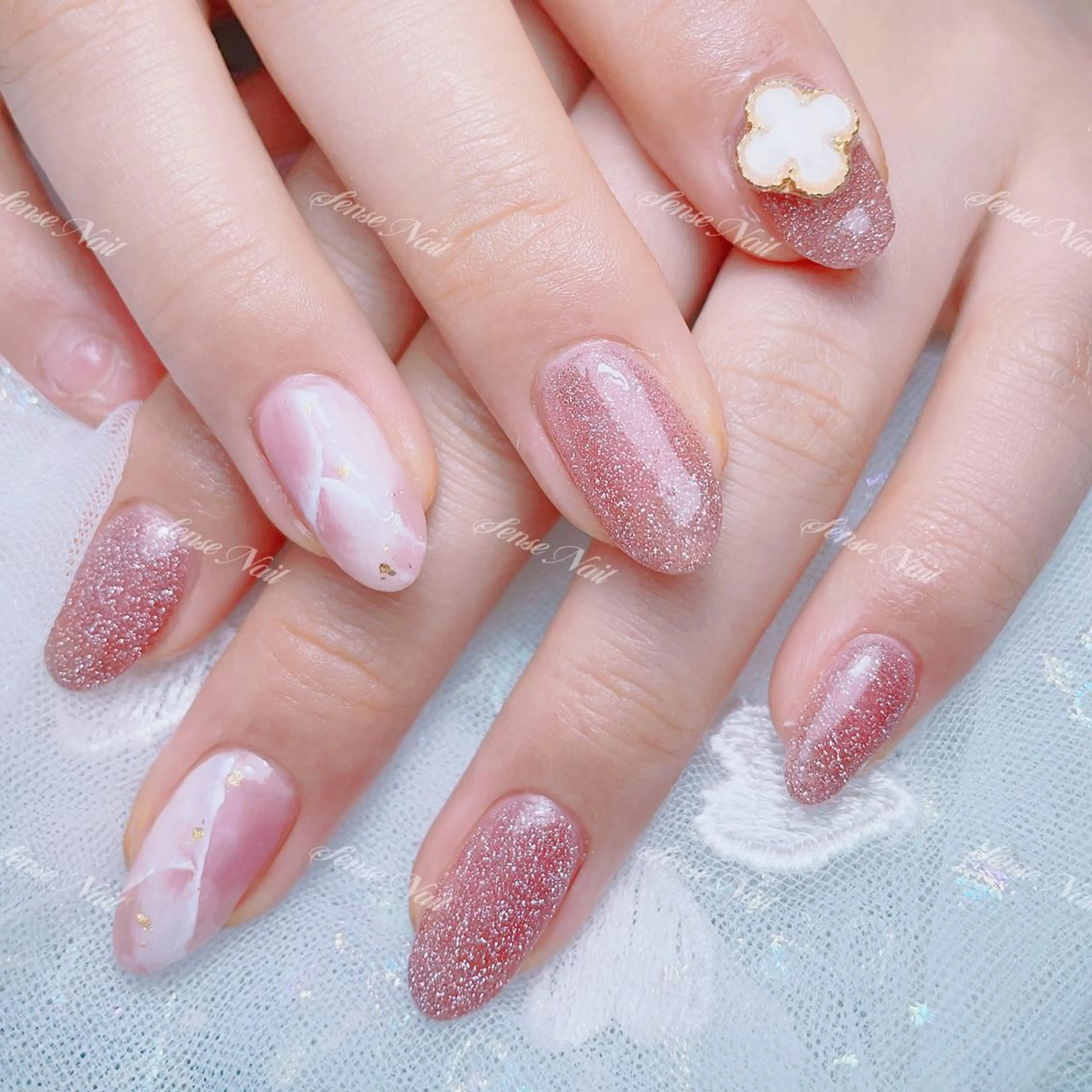 ネイル ハンドネイル Bunny 🐰のネイルデザイン