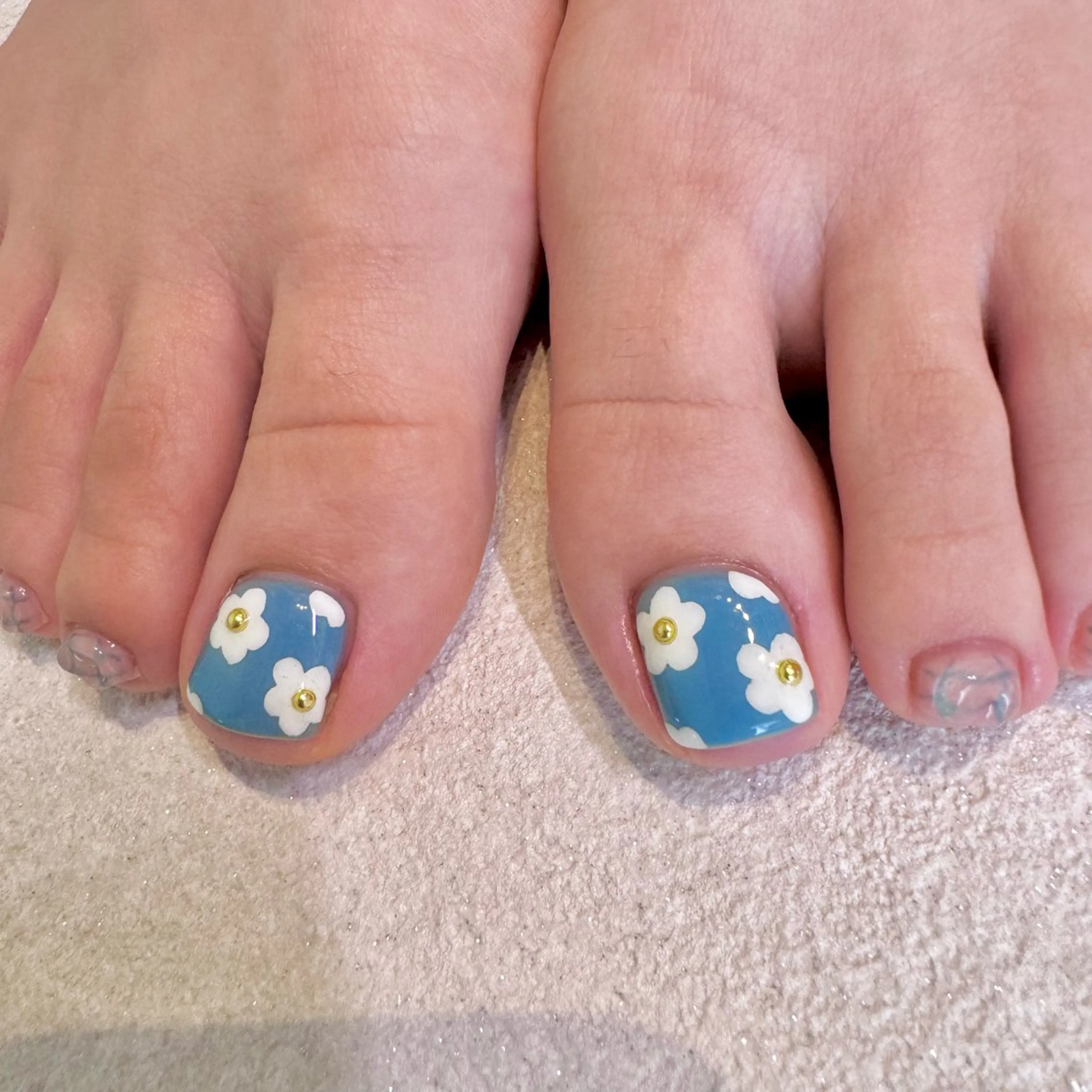 ネイル フットネイル フットネイル nail salon e'mu💐のネイルデザイン