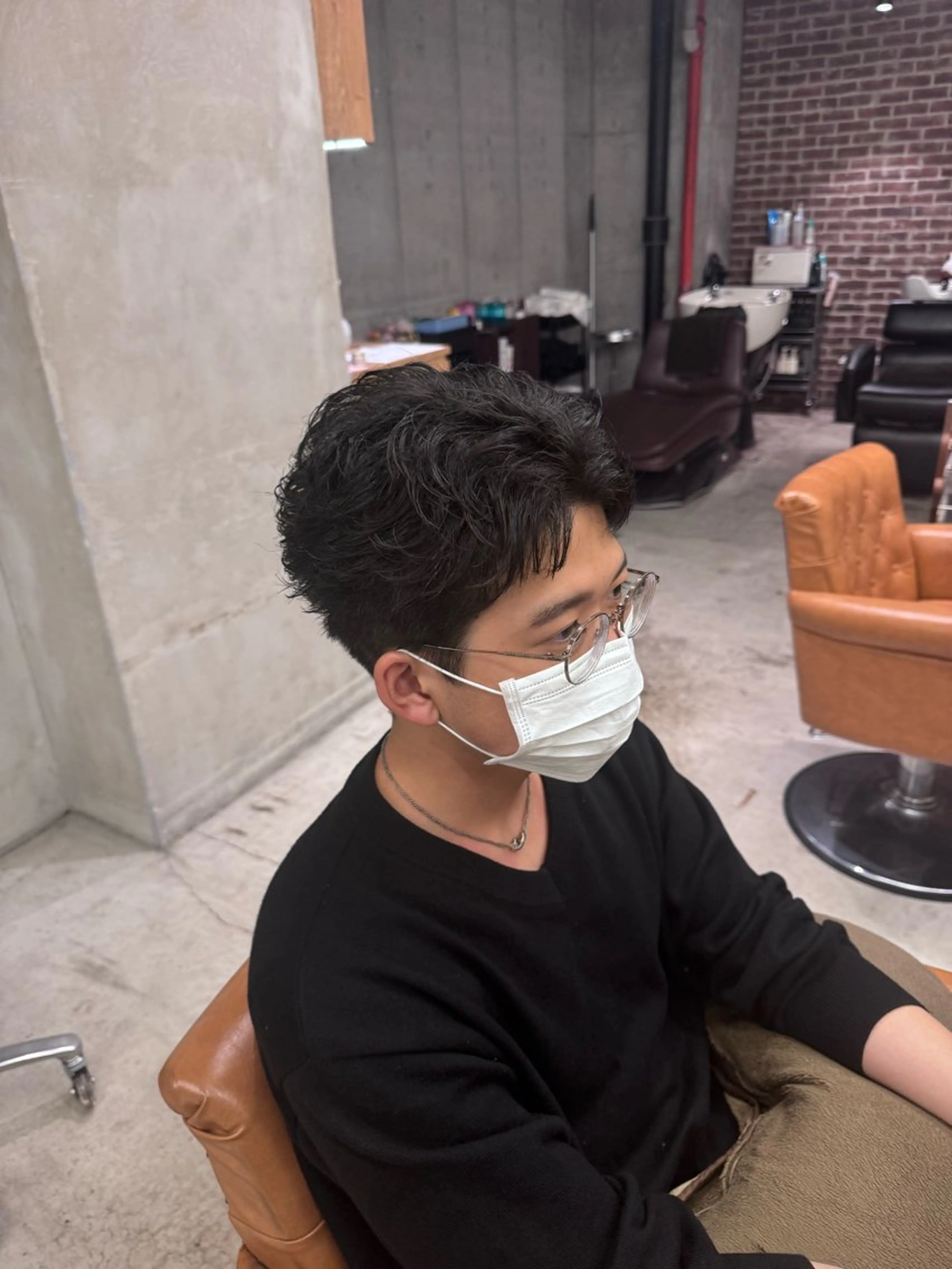 ショート カット ヘアセット tomoメンズ特化 /パーマ/カットのヘアスタイル