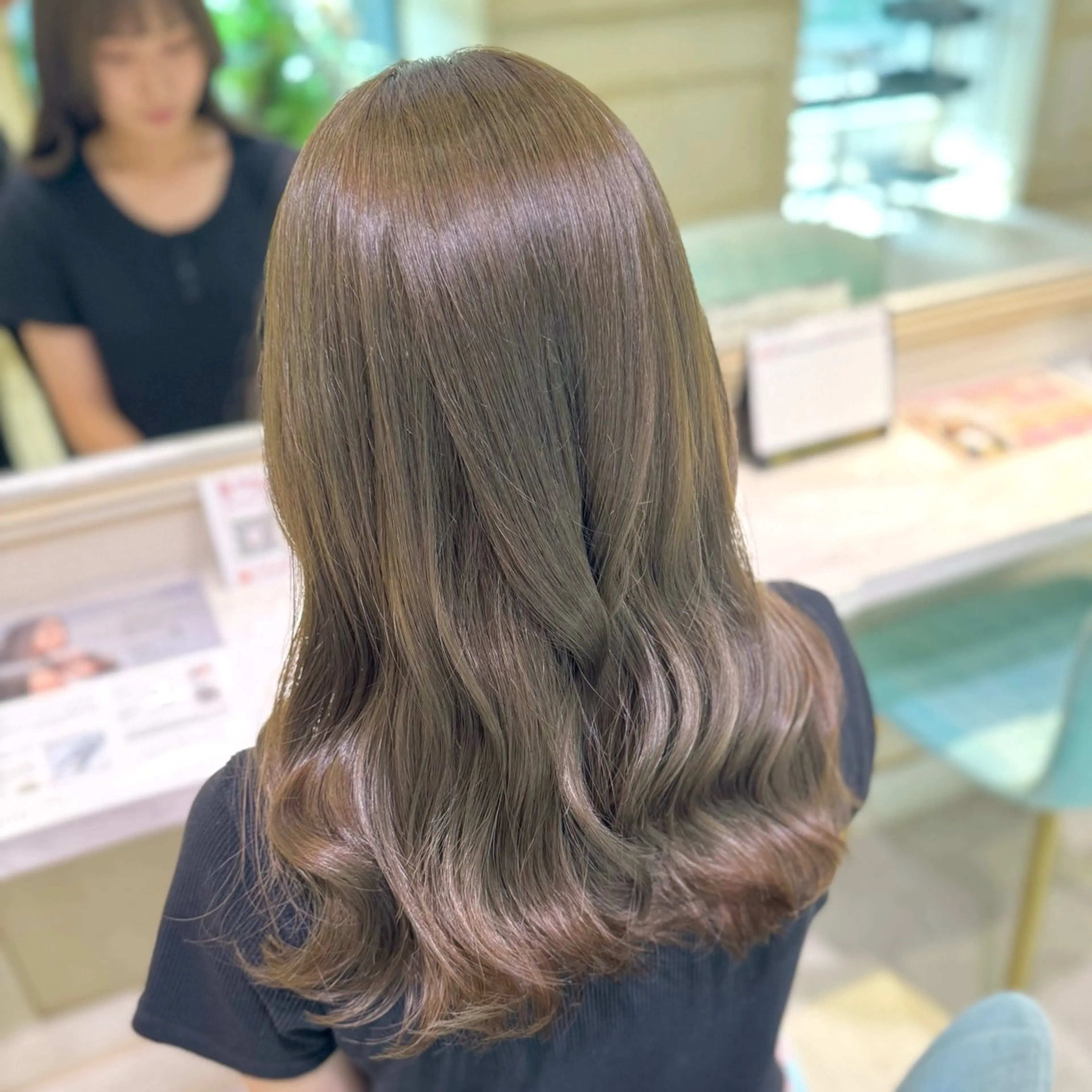 ロング カラー カット ヘアカラー トリートメント 透明感カラー/ kazusaのヘアスタイル