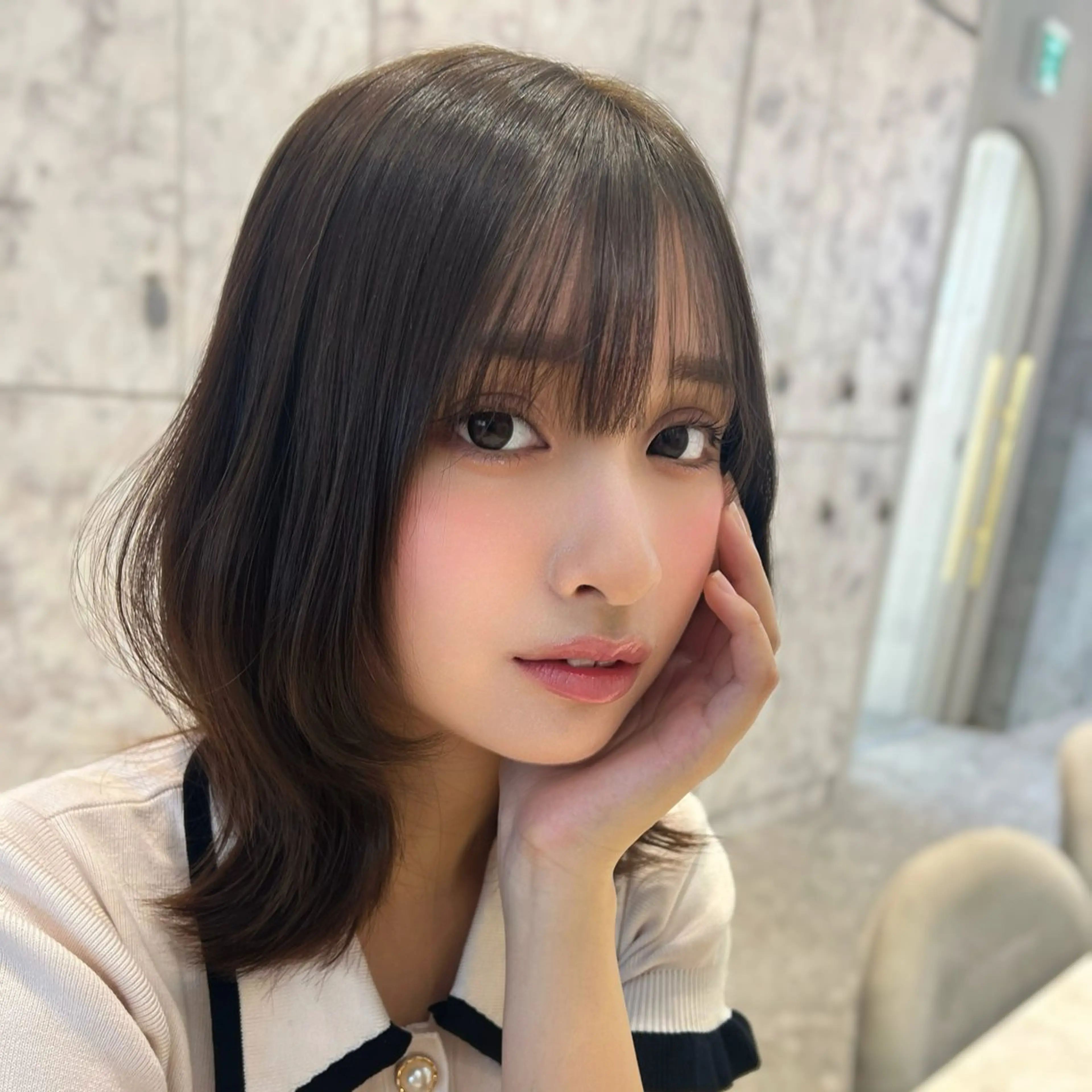 ミディアム 松本元也✂️新宿 ショートカットのヘアスタイル