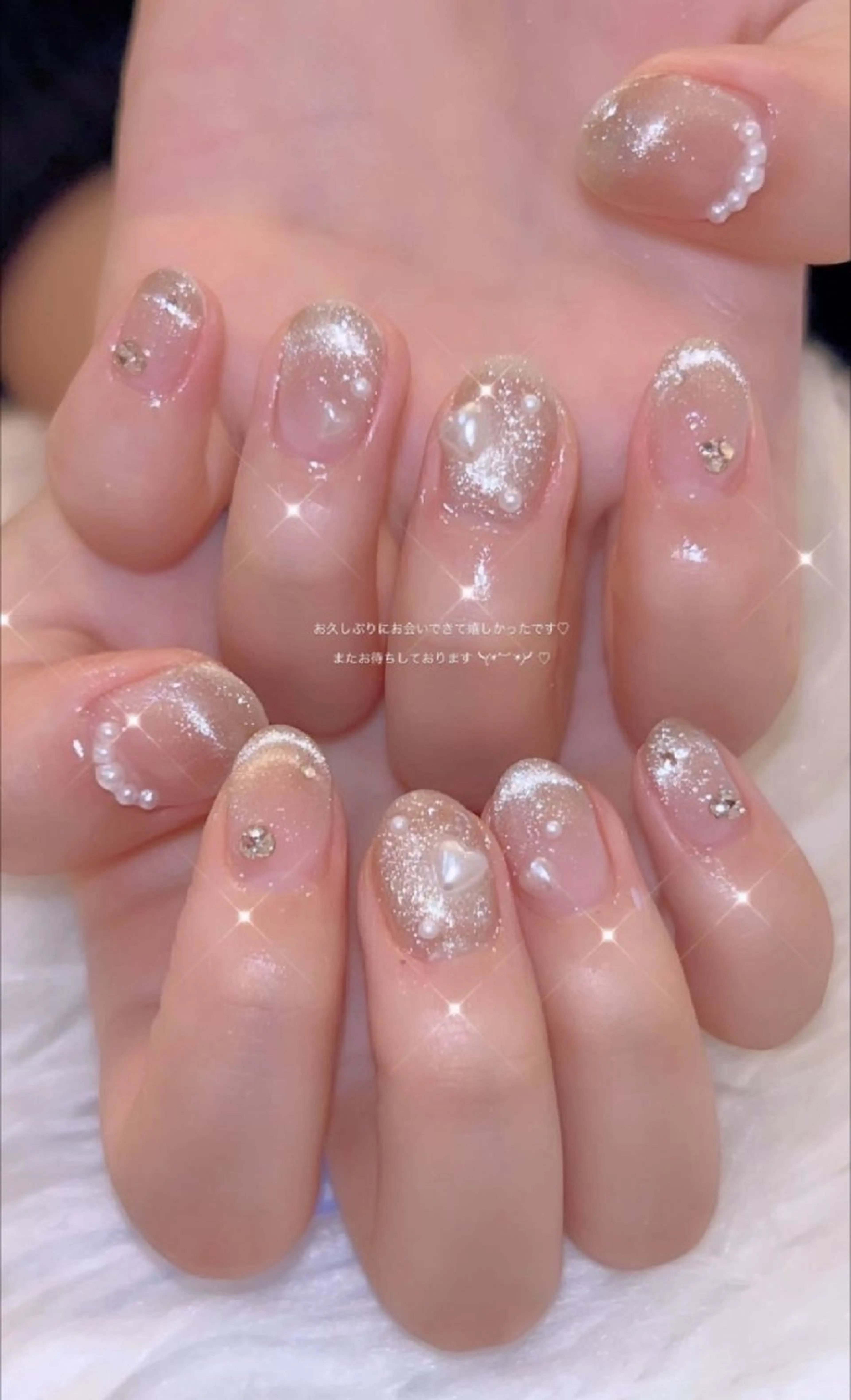 ネイル アートネイル 春ネイル ワンホンネイル ハンドネイル I LOVE ME NAIL.。.:*♡のネイルデザイン