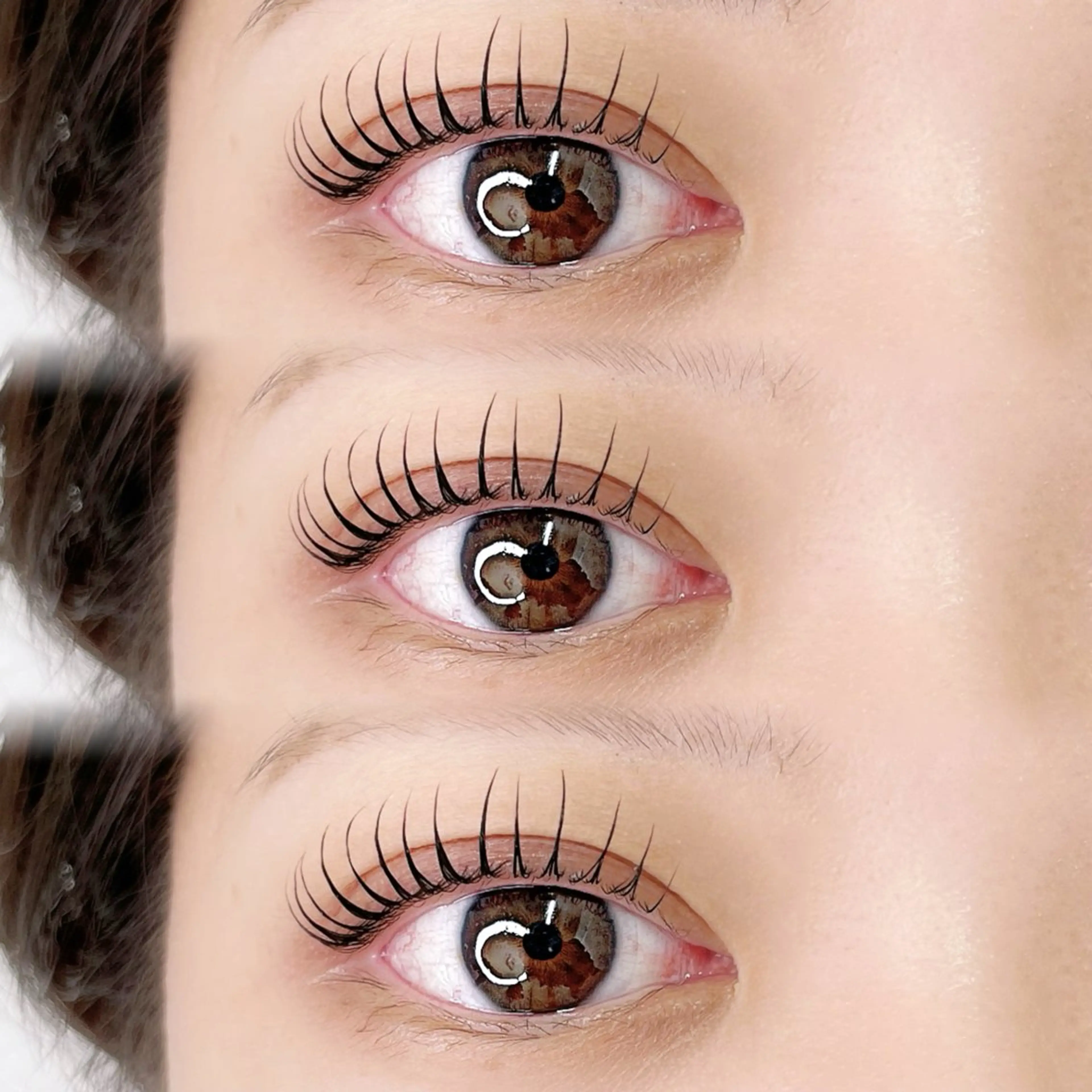 マツエク・マツパ 🎀銀座パリジェンヌ マツエクmomo🎀のマツエク・マツパデザイン