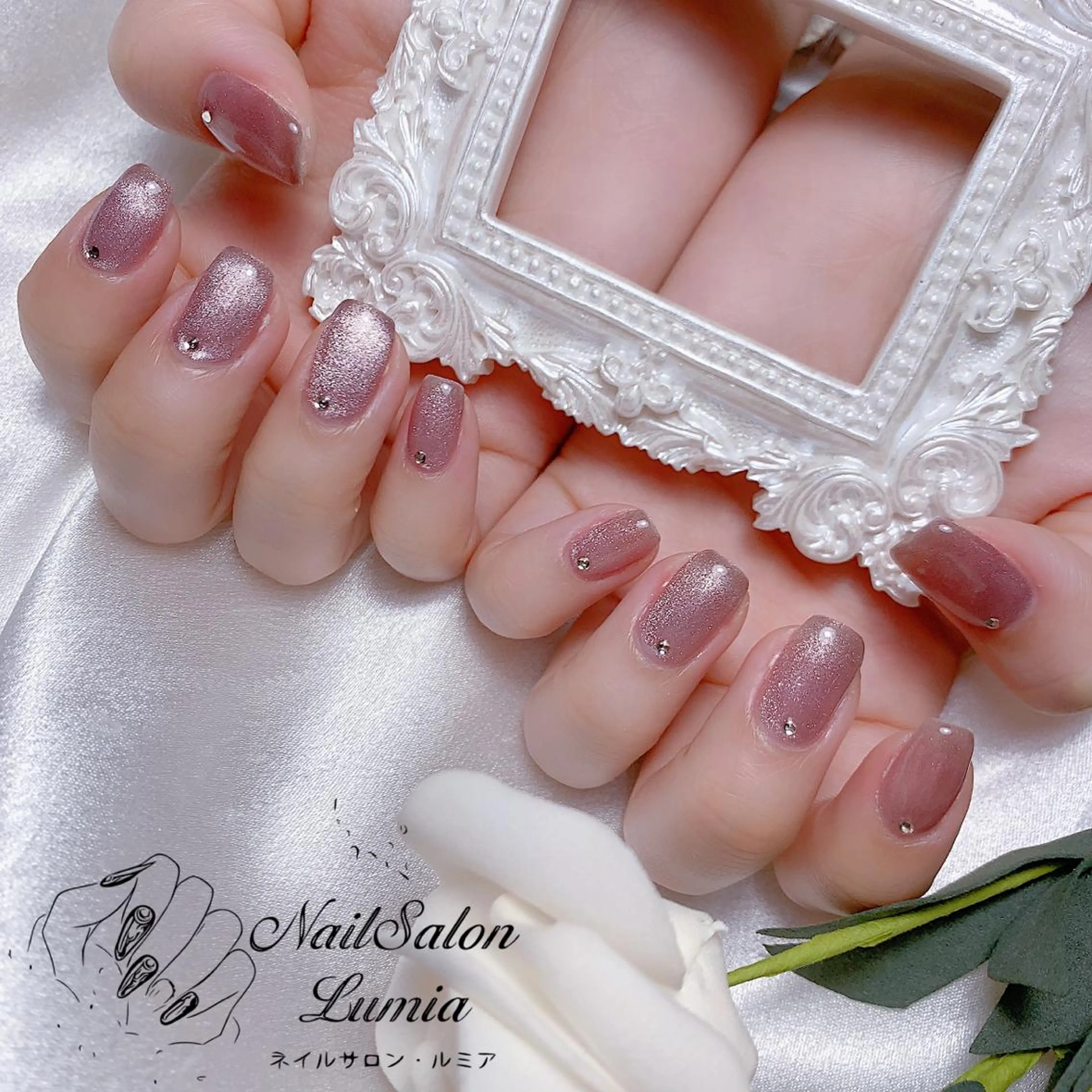 ネイル ハンドネイル ネイルサロン ルミア Lumia 店長のネイルデザイン