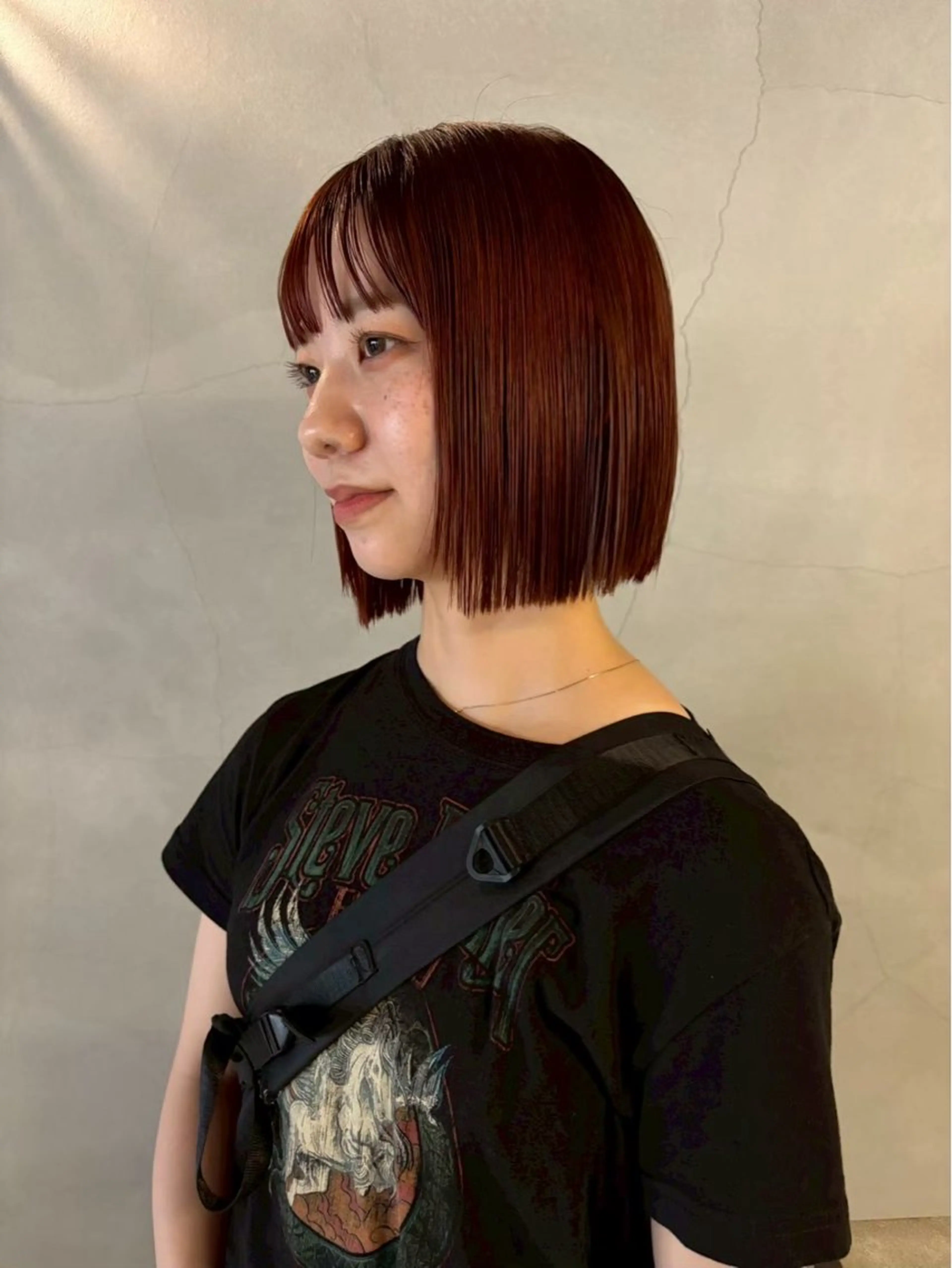 カラー 纐纈 釉羽のヘアスタイル