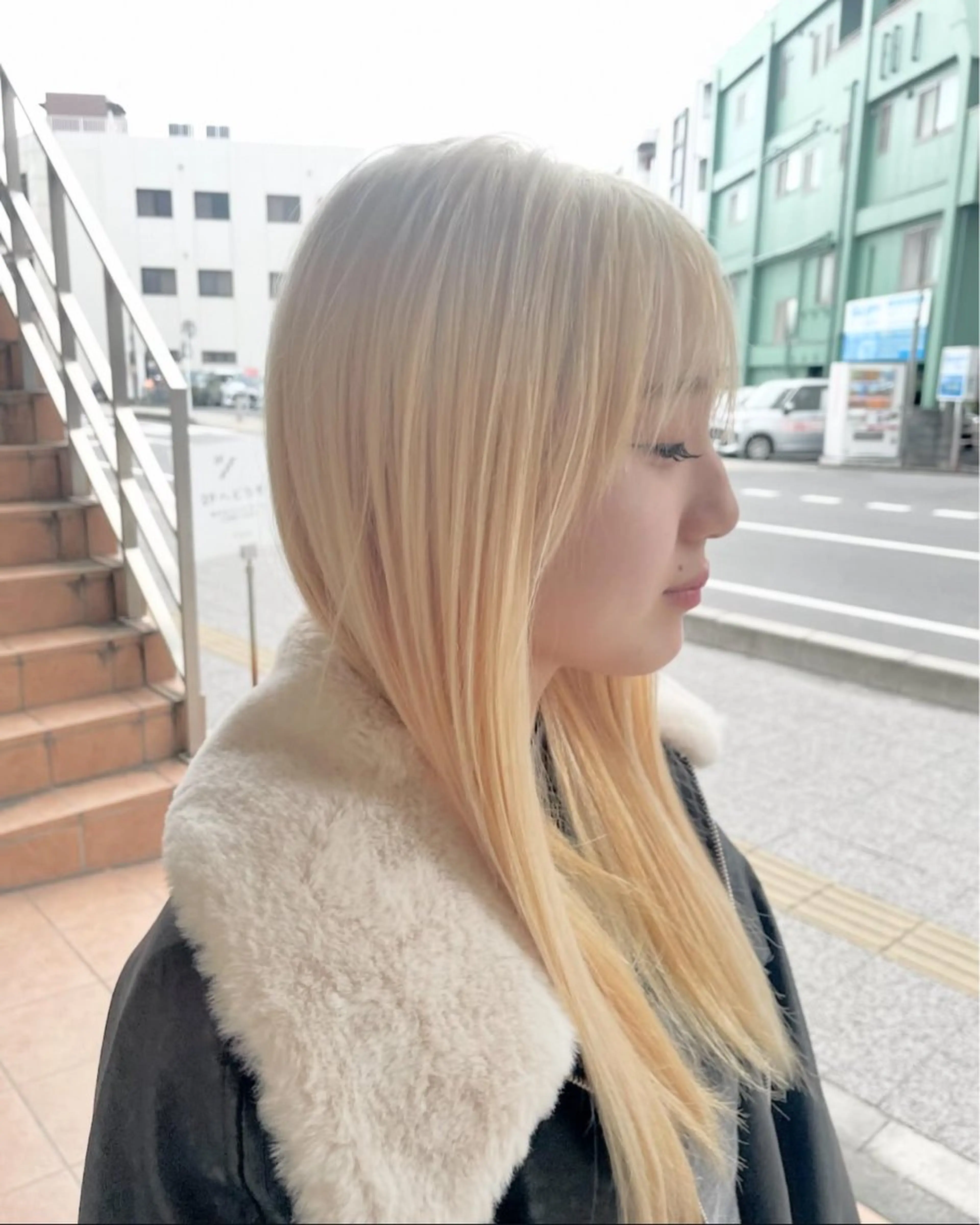 カラー HAIRLABO 篠崎空竜のヘアスタイル