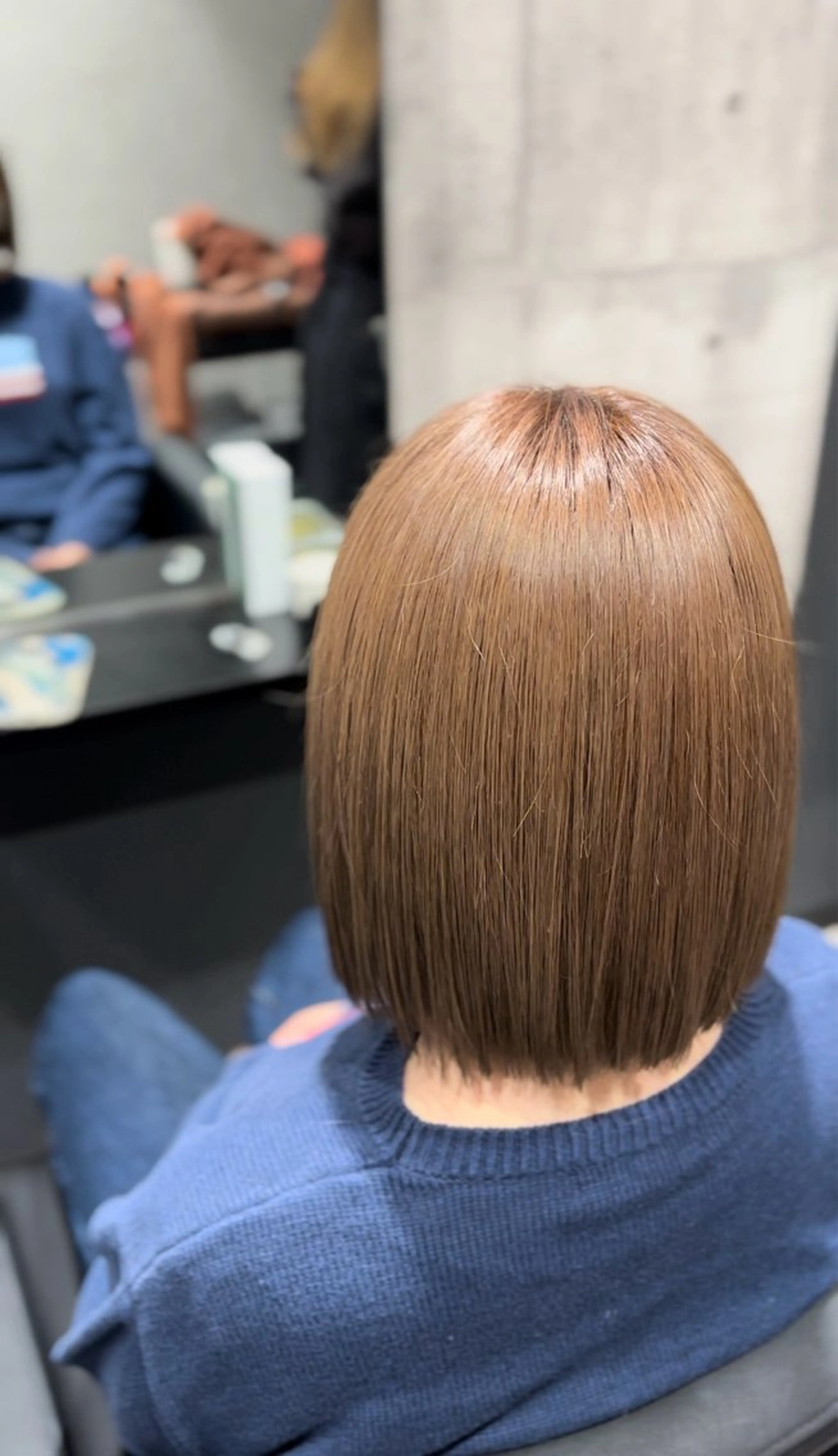 ショート カラー ヘアアレンジ ベージュカラー ミルクティーベージュ 髪質改善 カット ヘアカラー トリートメント _WHITE / KENTOのヘアスタイル