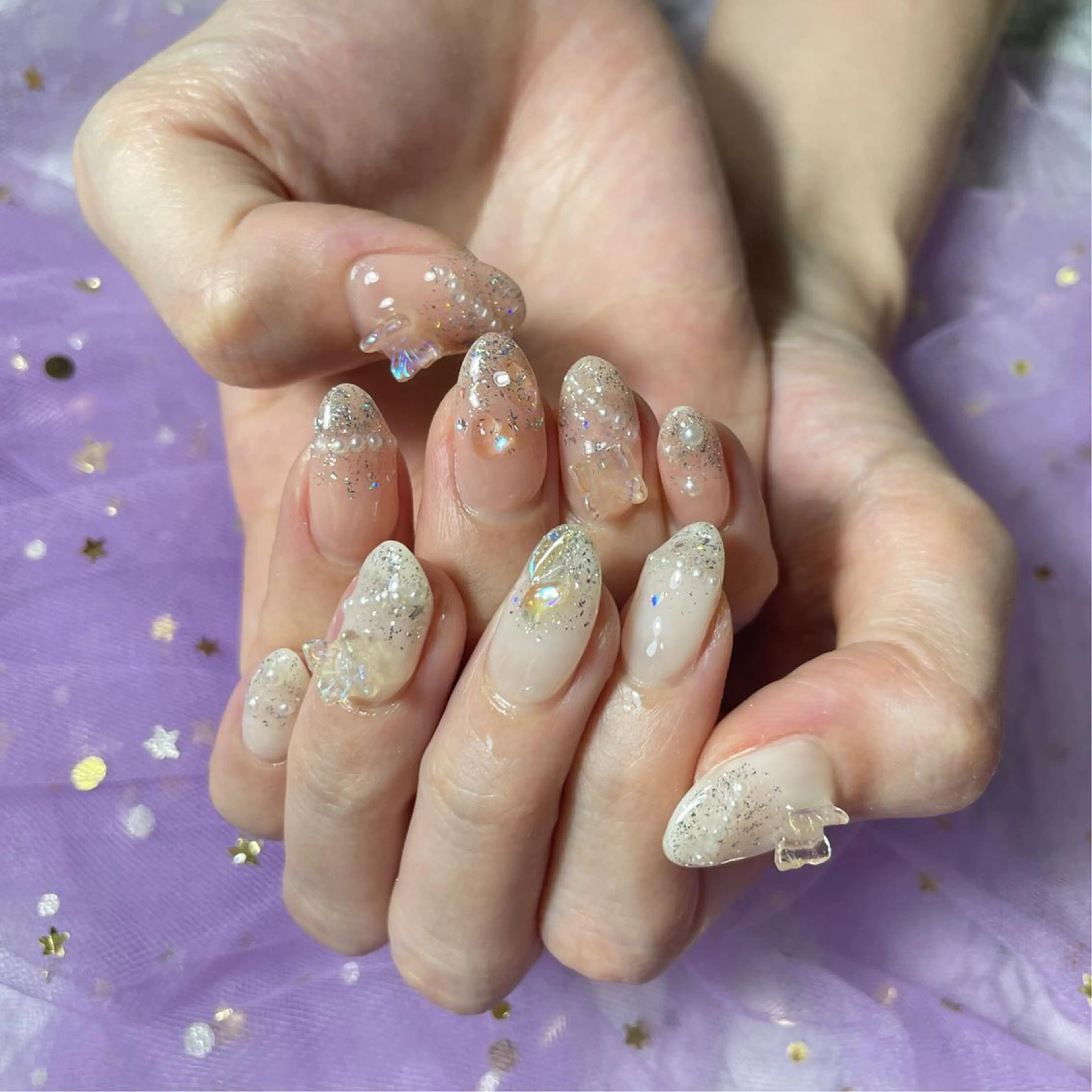 ネイル ハンドネイル lucky シュウのネイルデザイン