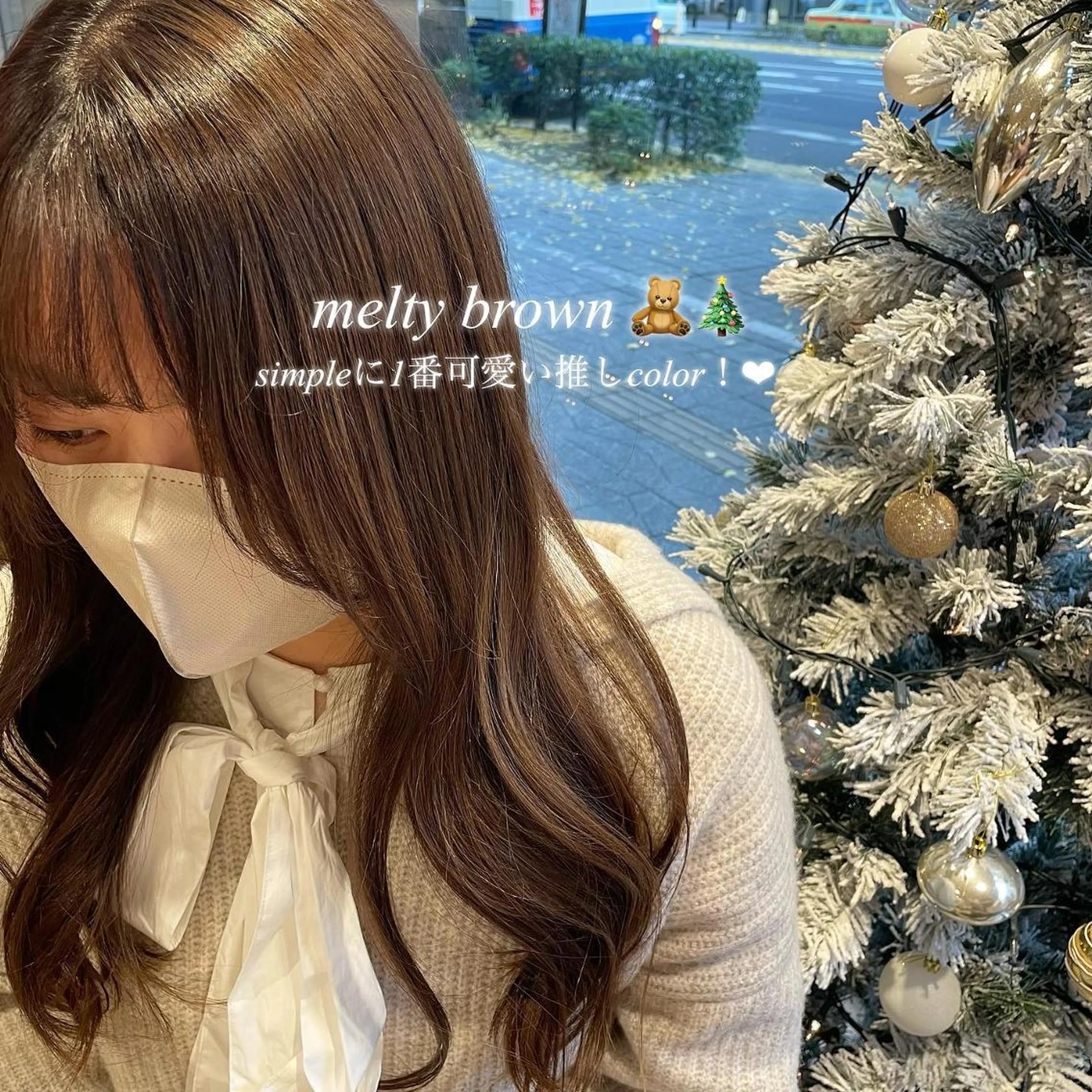 カラー 𝙢𝙞𝙮𝙪🎀 girly hairのヘアスタイル