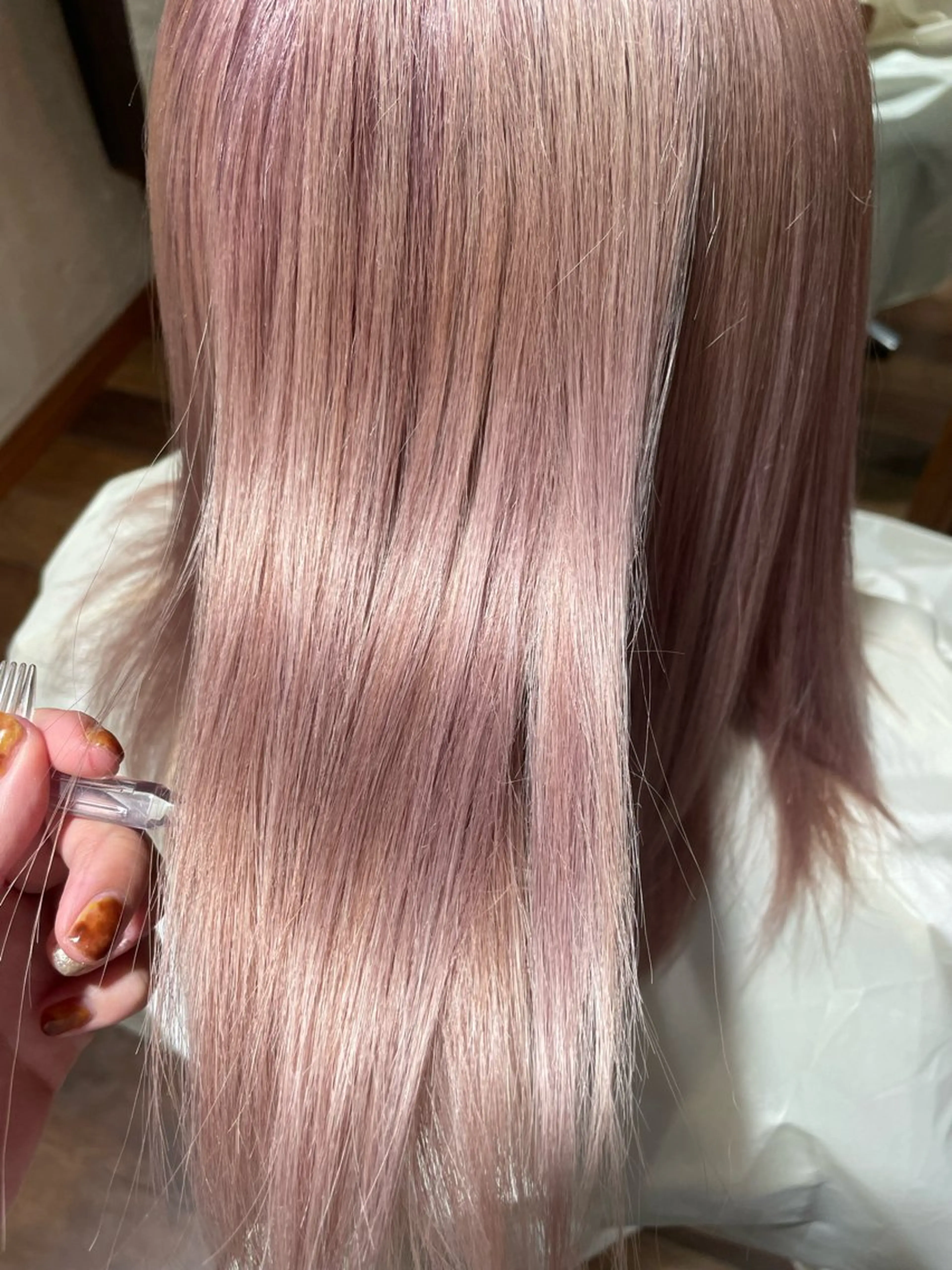 カラー ダブルカラー ピンクカラー ✨大倉 舞【モデル募集】✨のヘアスタイル