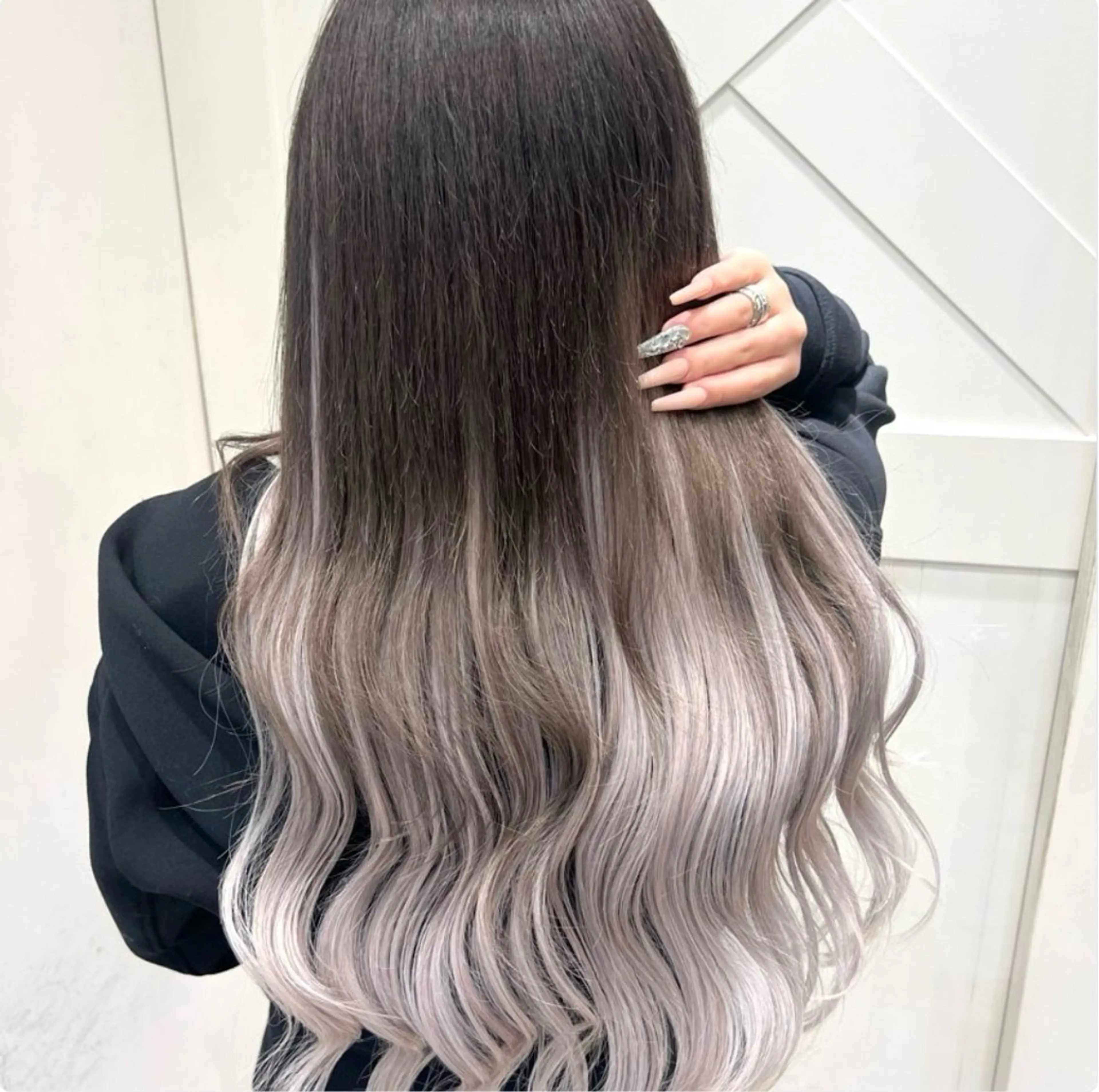 エクステ 髪質改善🫧艶カラー ✨エクステ🎀しゅりのヘアスタイル