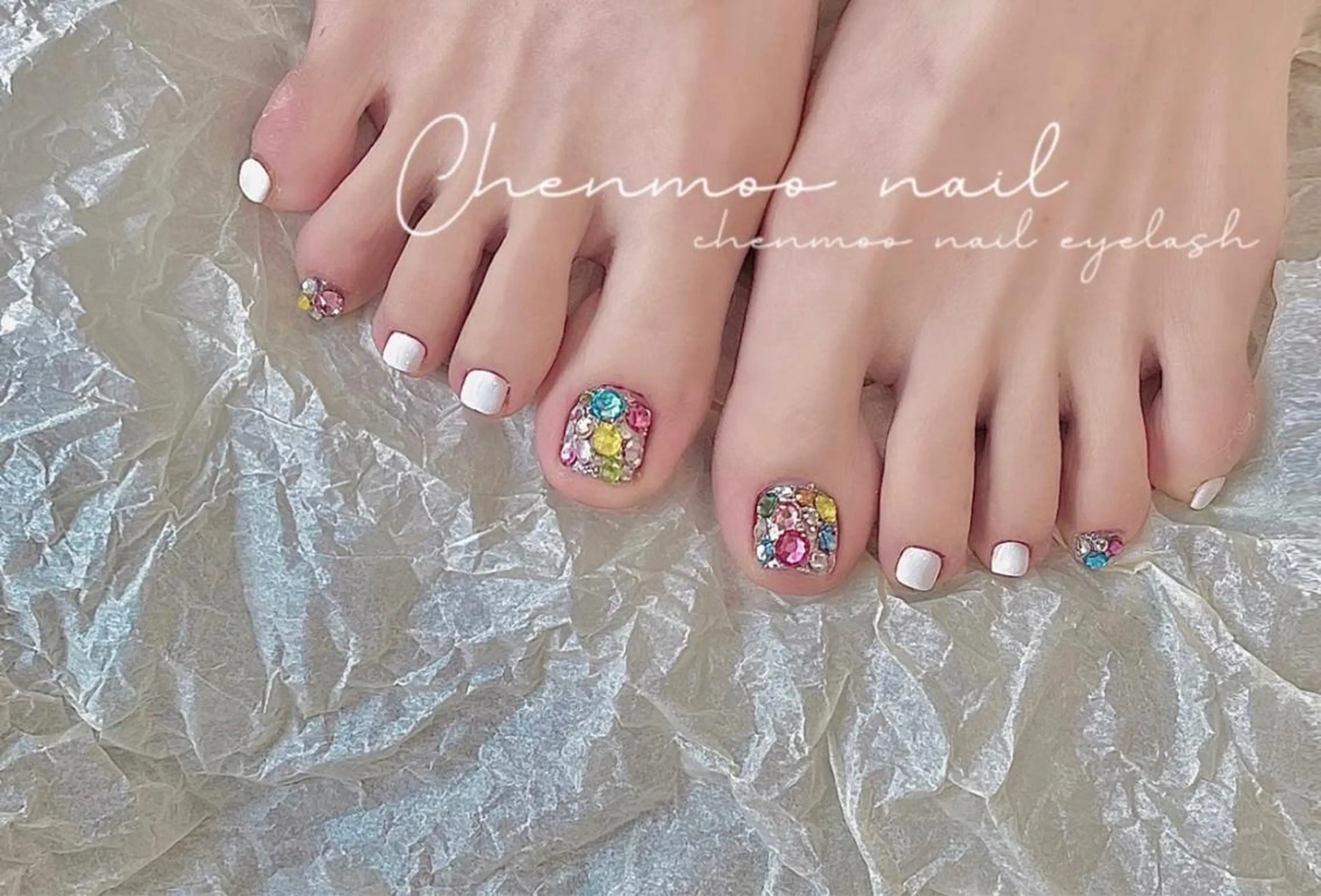 ネイル M🌷nail 長さだし専門店のネイルデザイン
