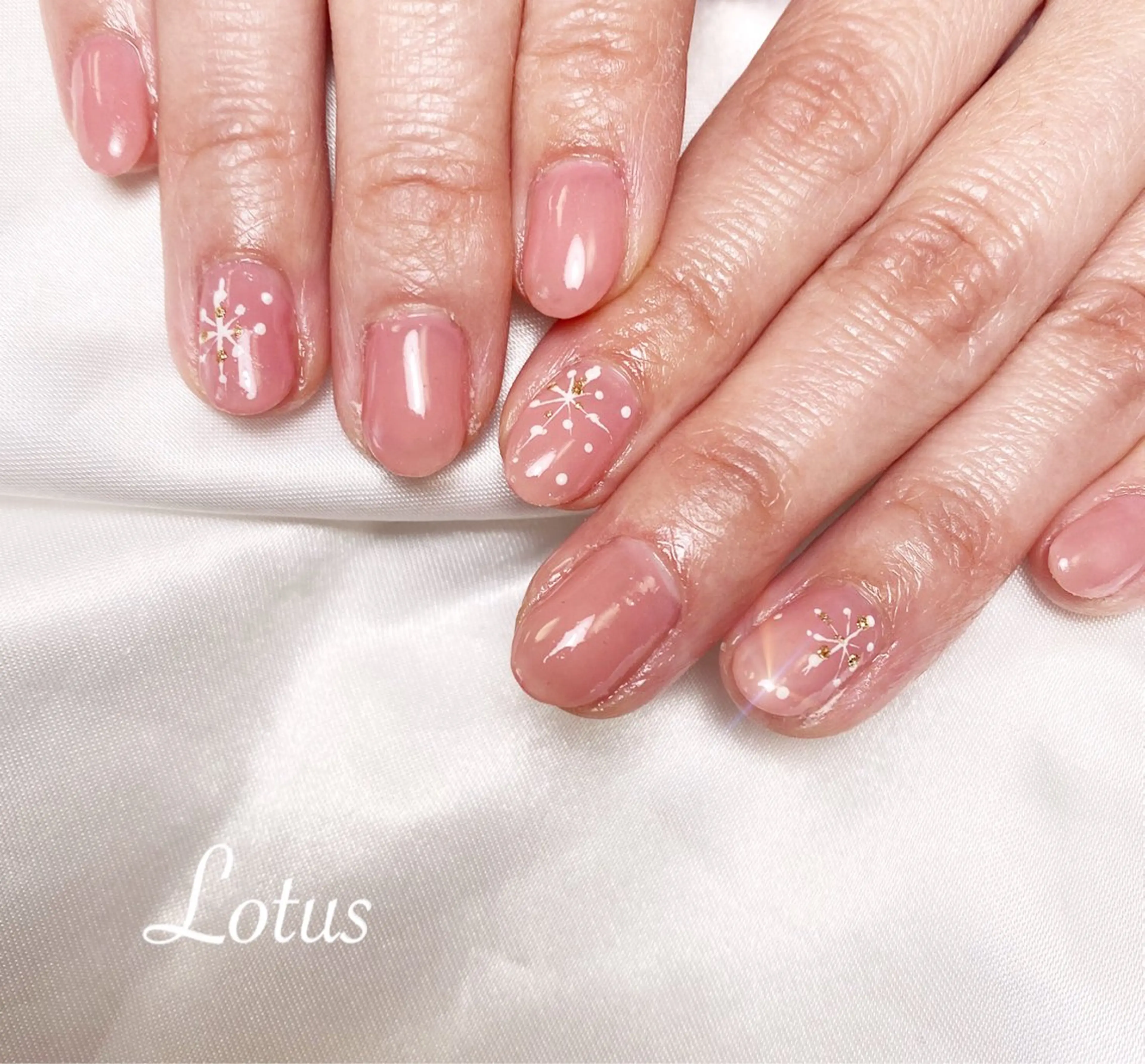 ネイル ハンドネイル ネイル＆脱毛 Lotus🌸のネイルデザイン