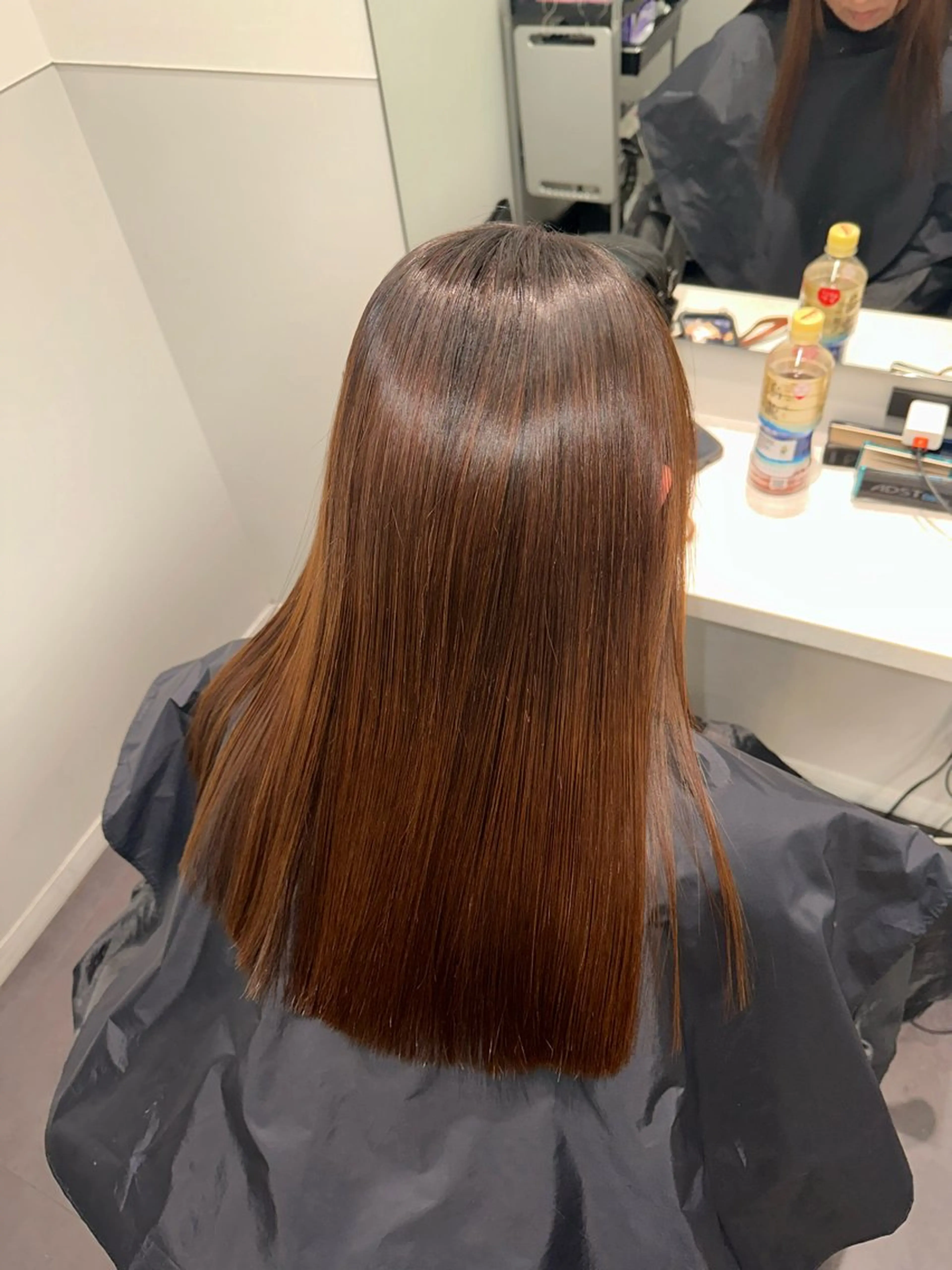 セミロング 美髪特化✨ 伊織✨縮毛矯正✨のヘアスタイル