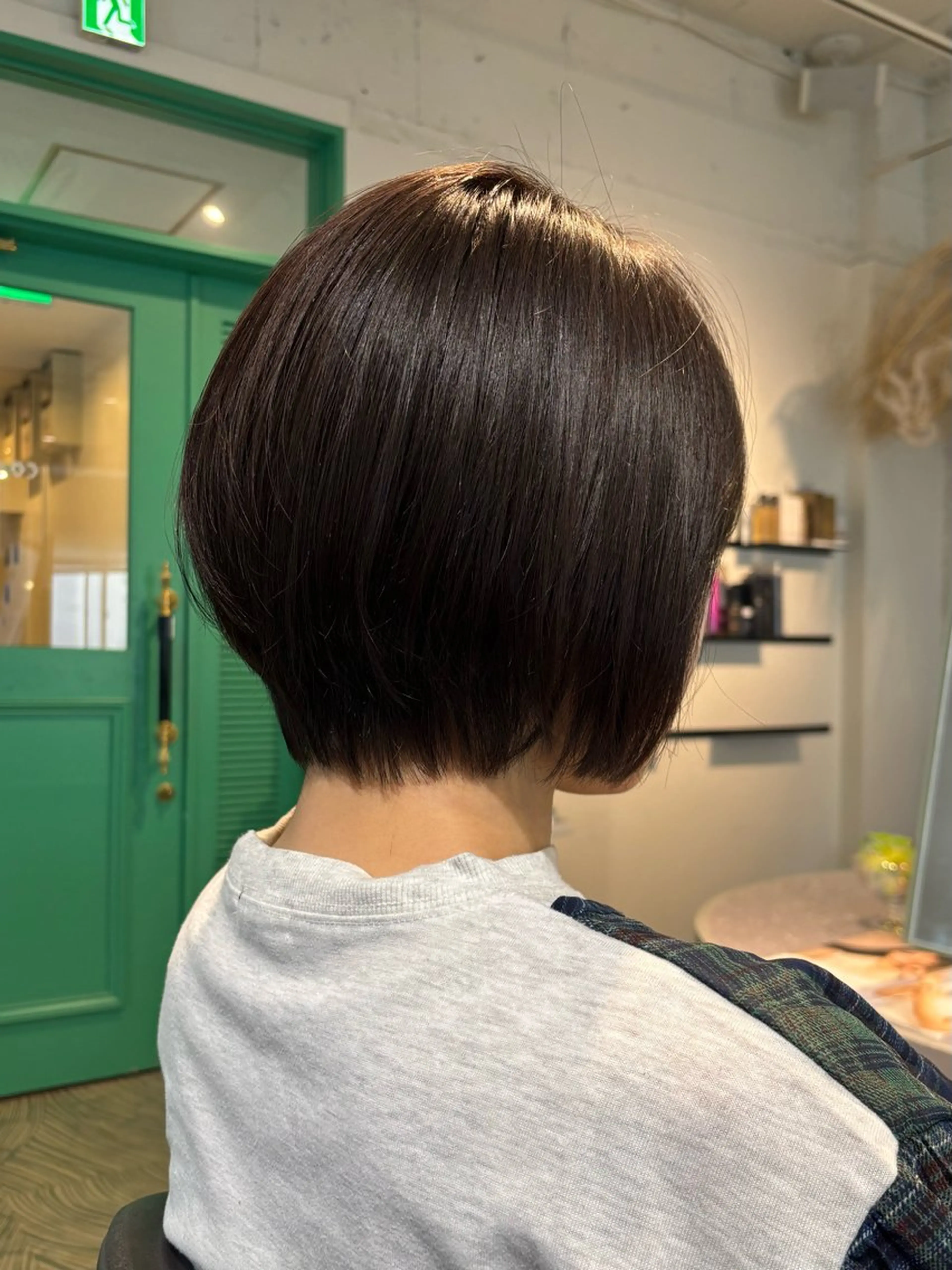 ショート ショートボブ ボブ ショートヘア ボブ/レイヤー/丸み ショート/遠藤龍雅のヘアスタイル