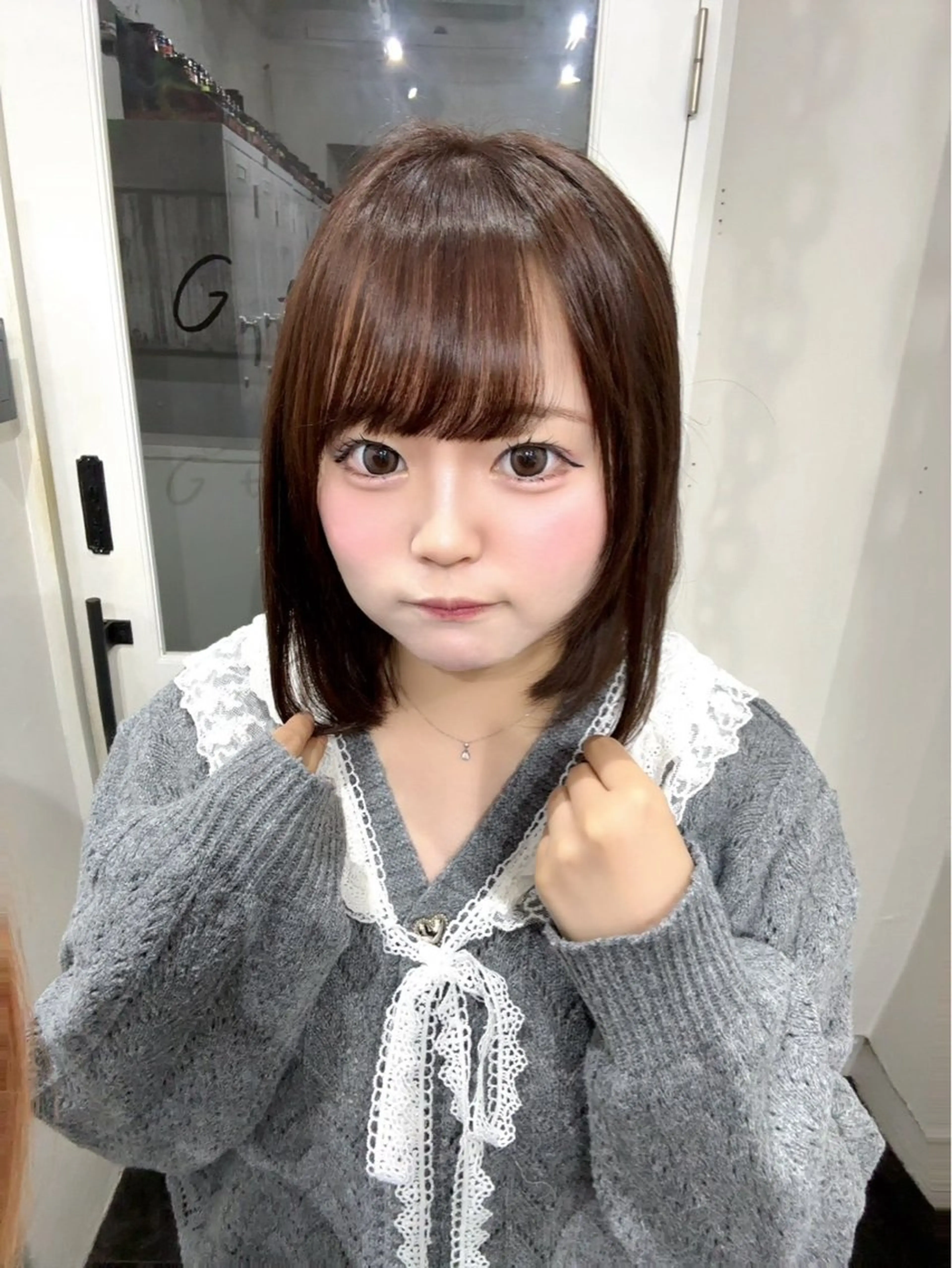 ショート カラー ヘアカラー トリートメント 👾毎日盛れる♡ 艶カラー♡👾リノのヘアスタイル