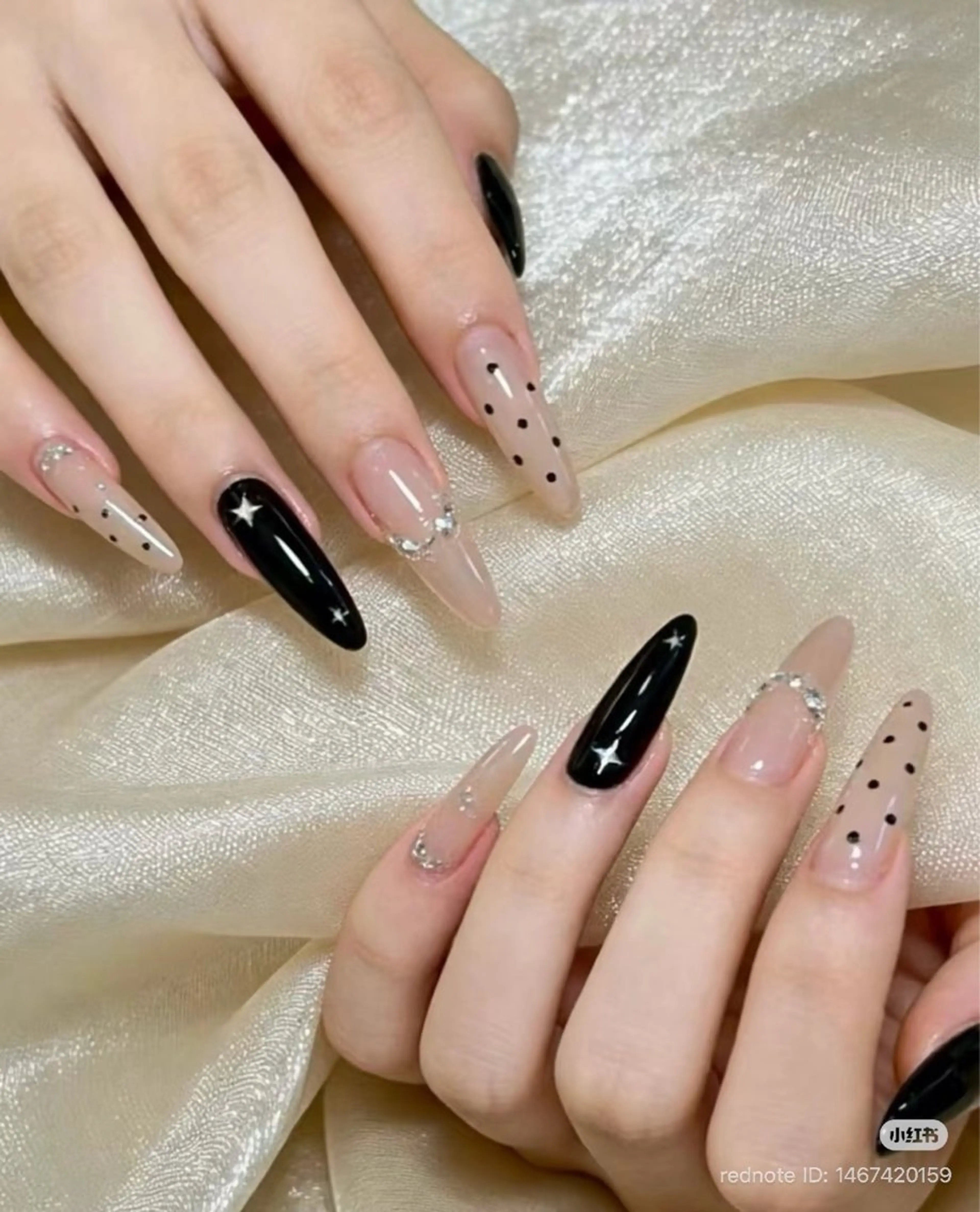 ネイル フレンチネイル キラキラネイル 韓国ネイル シンプルネイル ワンホンネイル ハンドネイル MEI Nailのネイルデザイン