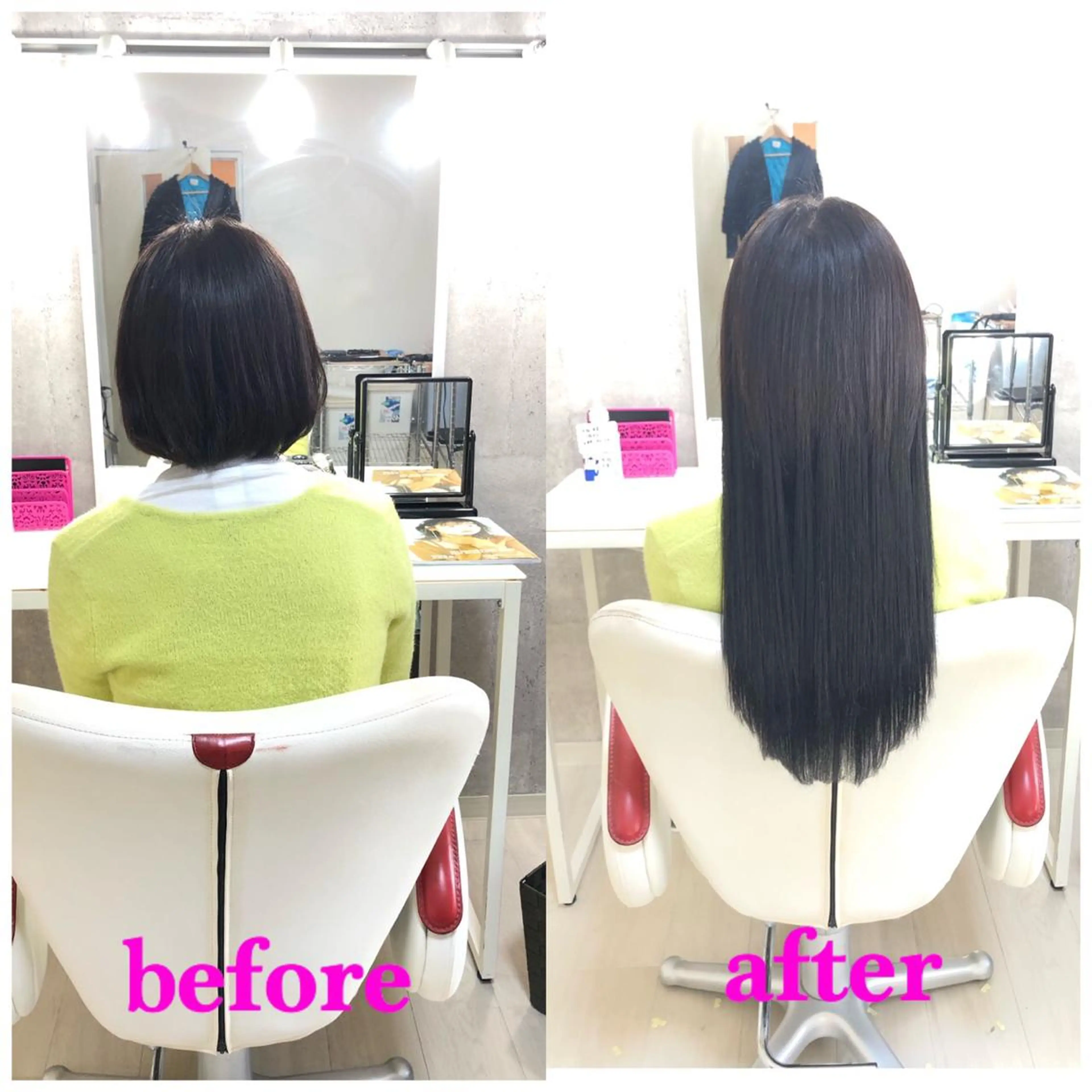 ロング エクステ 🌸ドレスアップ 心斎橋店🌸のヘアスタイル