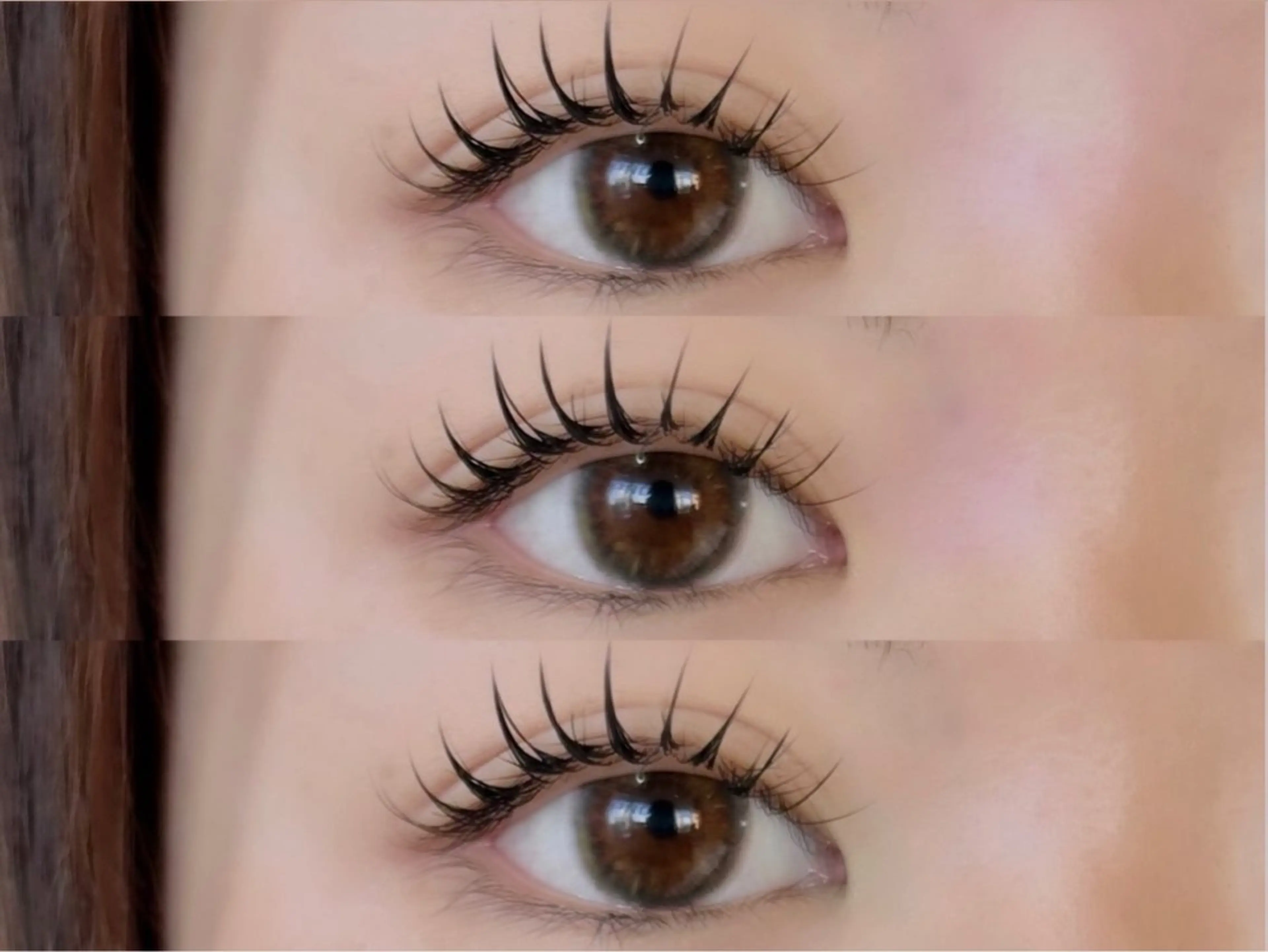 【minimo限定価格】✨LEDフラットラッシュ150本✨👀💖アイSP＆コーティング仕上げ付き🎵の写真