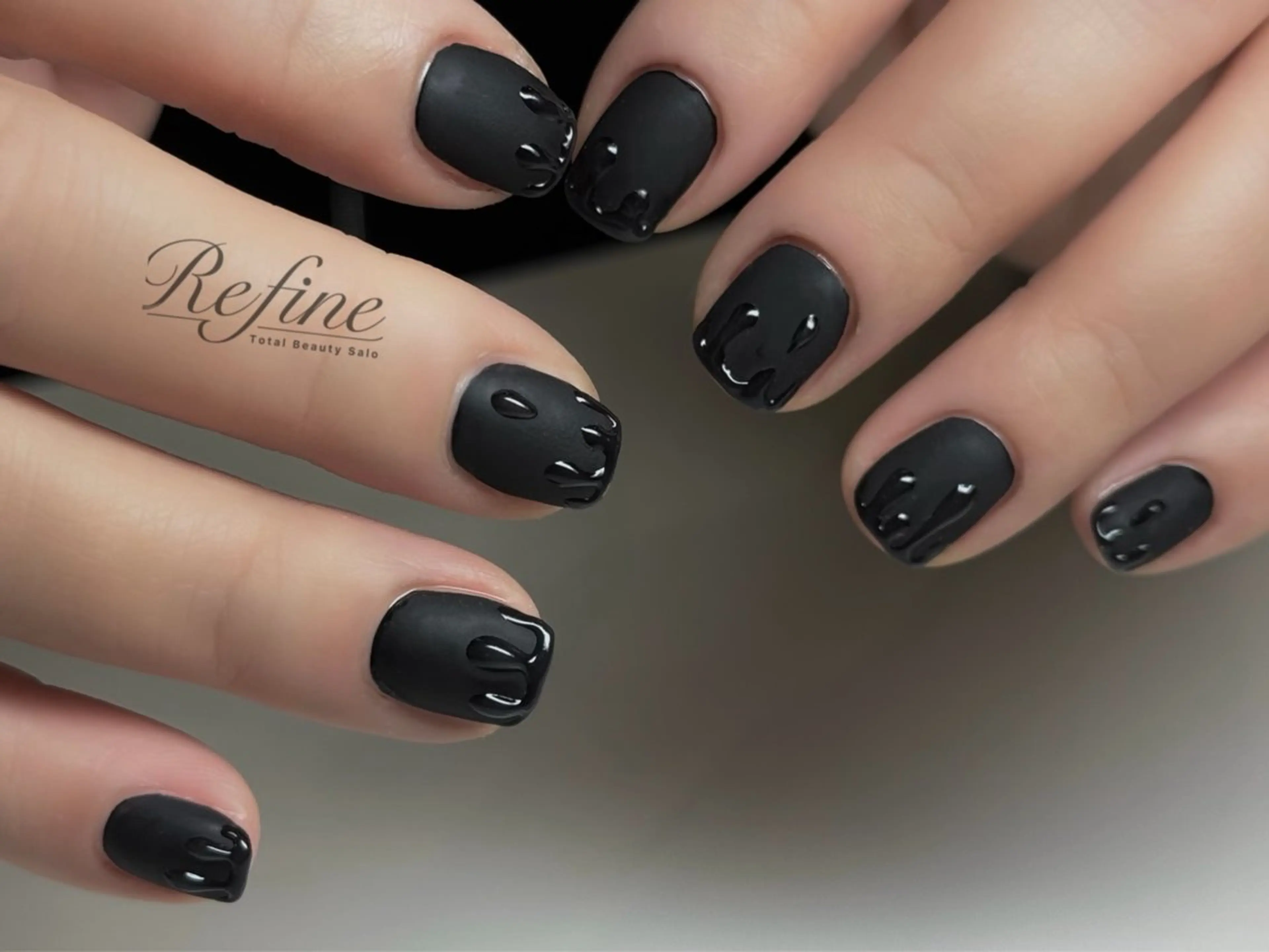 ネイル ハンドネイル Refine ネイリスト　坂本のネイルデザイン