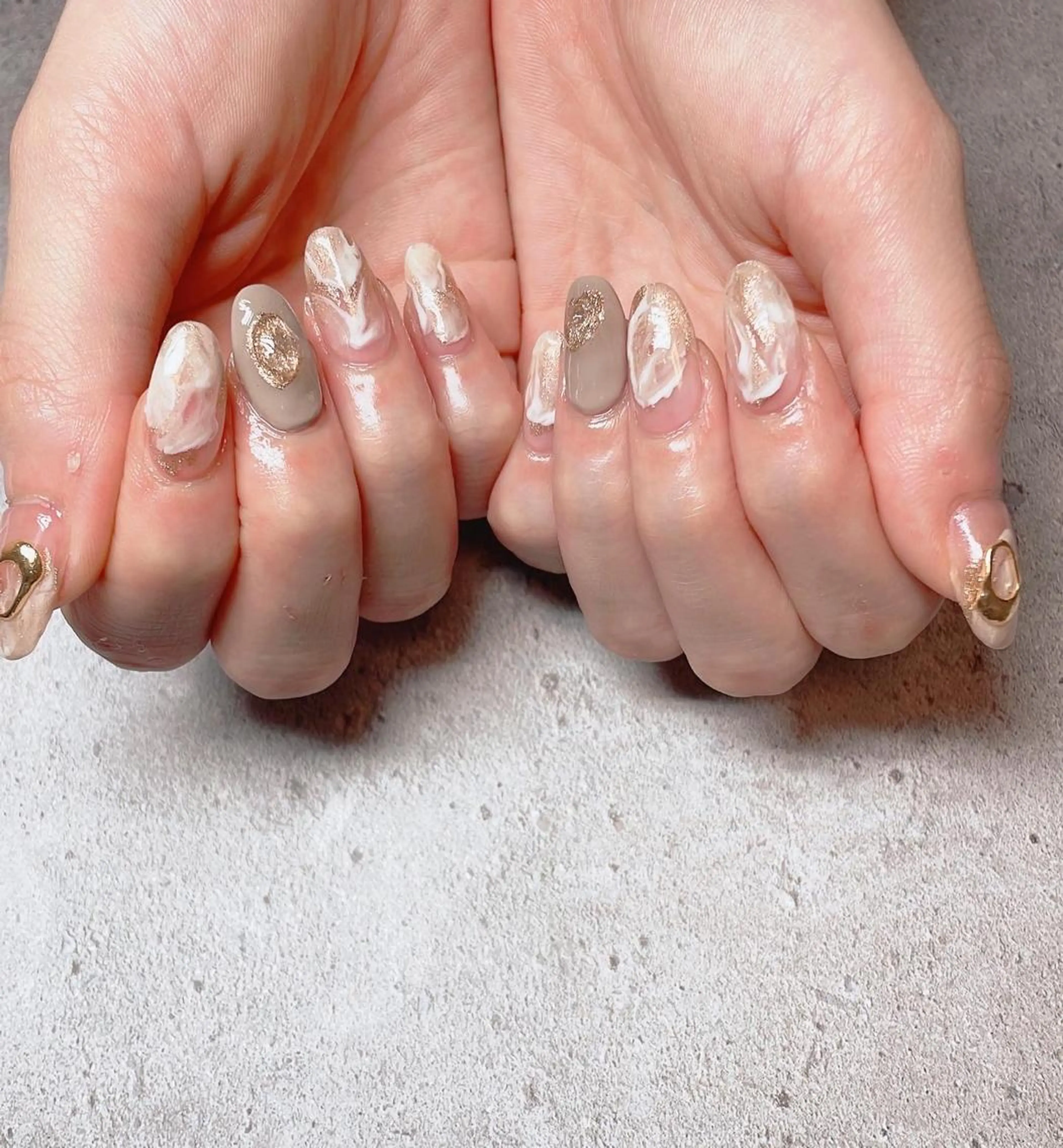 ネイル nail salon Farbe〜ファルべのネイルデザイン