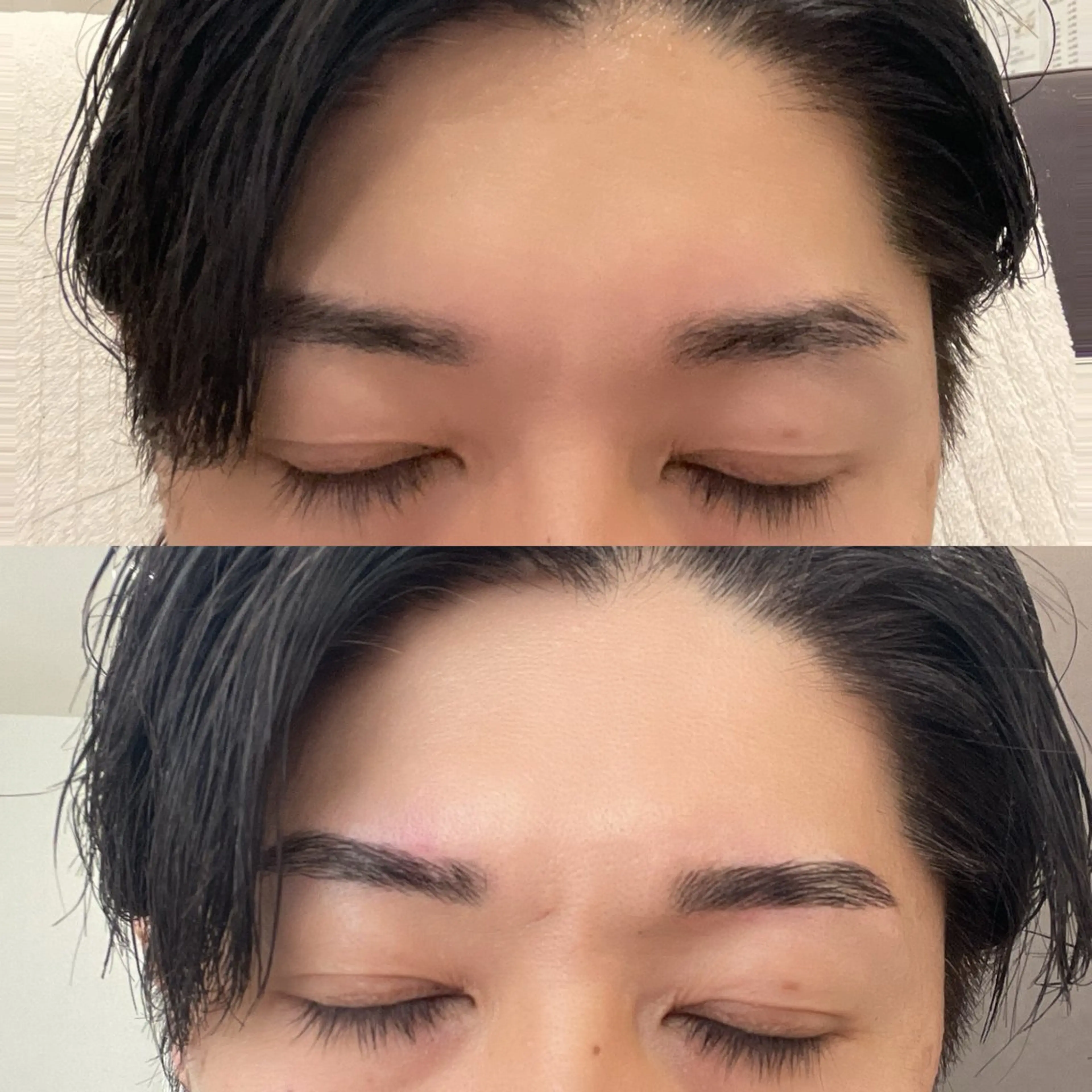 アイブロウ 眉カット 眉カット 齋藤 拓郎のヘアスタイル