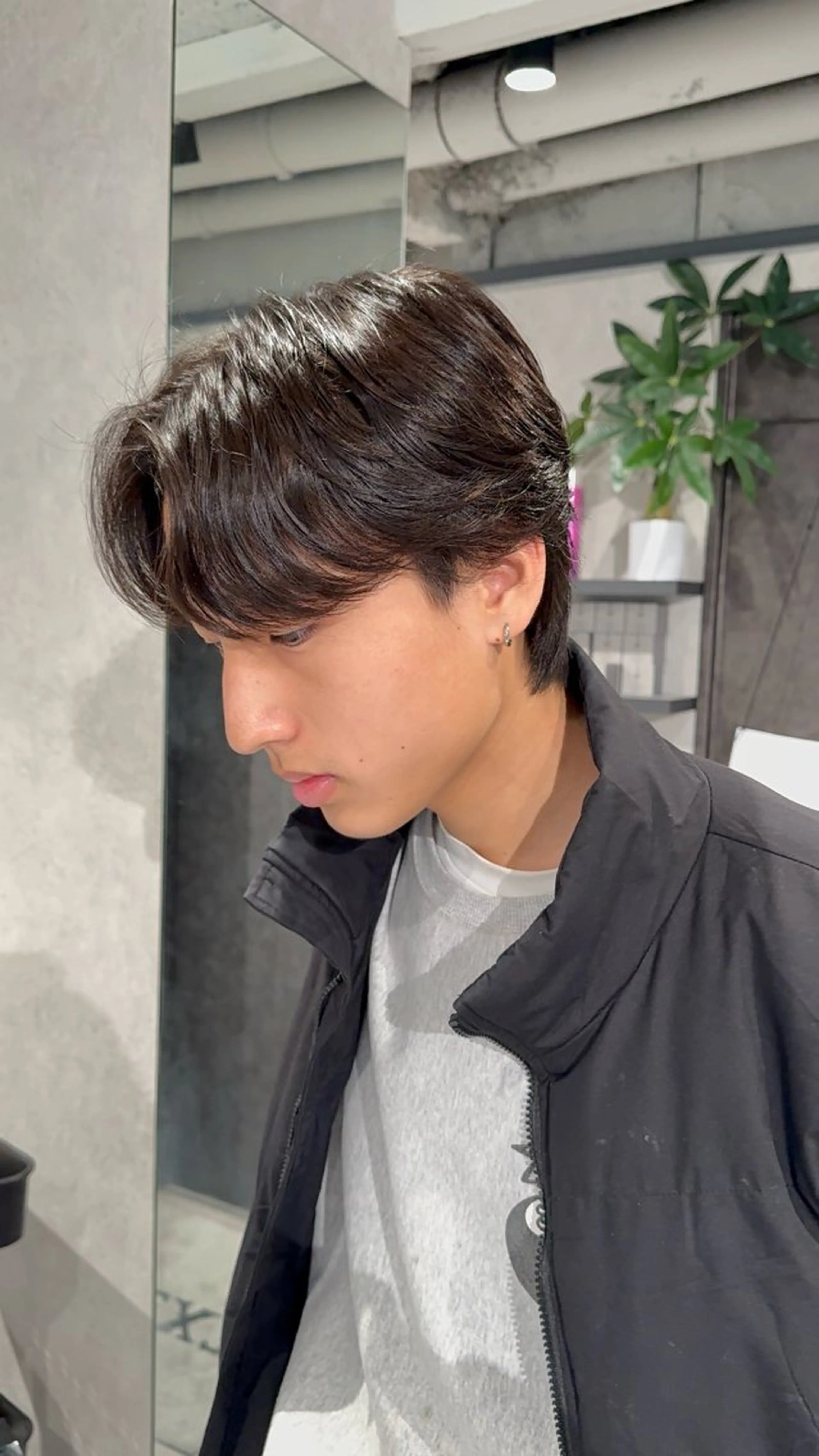 【高校生クーポン🉐メンズカット】高校生限定クーポン/センターパート/シースルーマッシュ/ウルフ/マッシュの写真