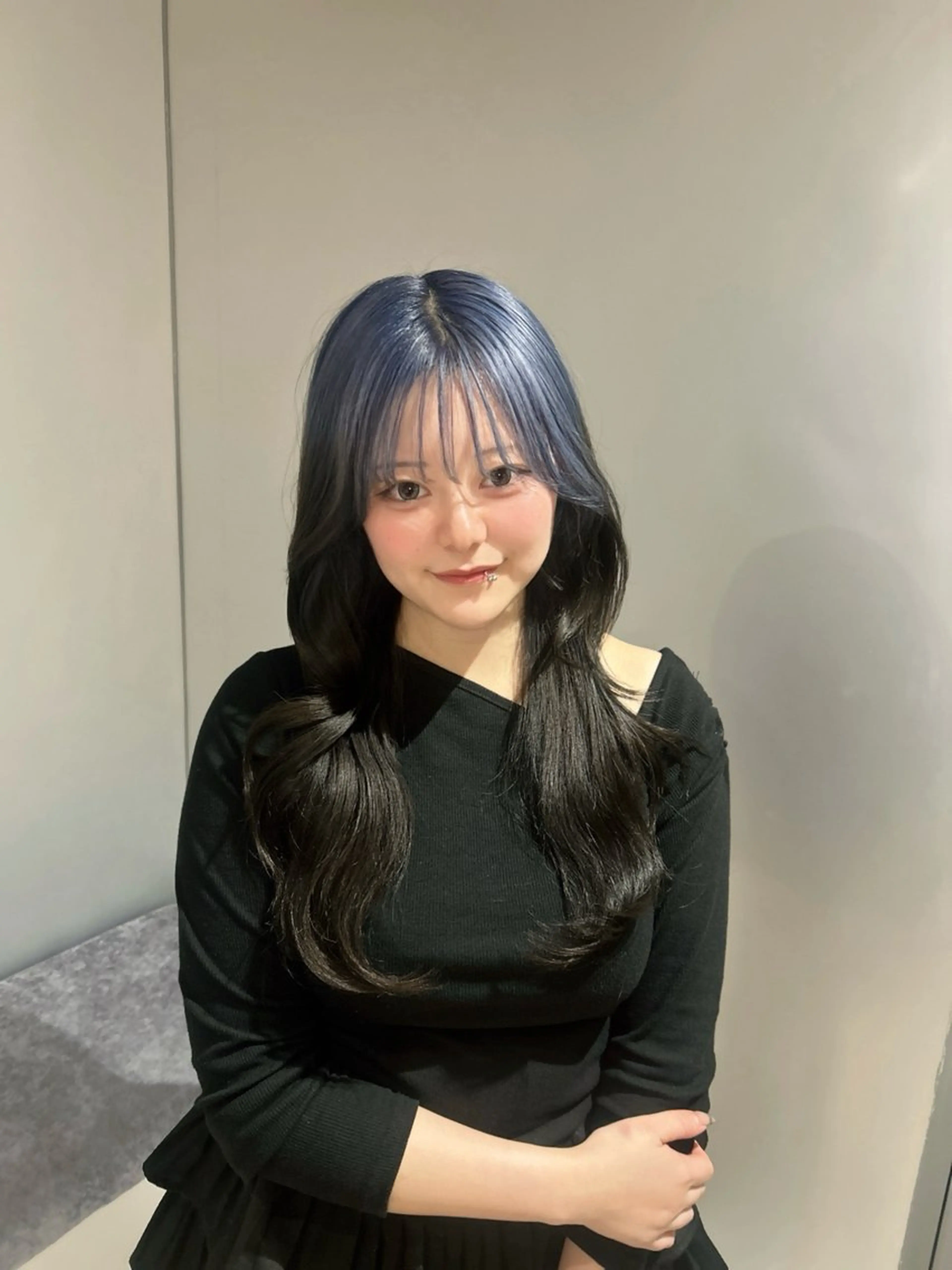 セミロング カラー カット ヘアカラー トリートメント 透明感×韓国ヘア 🇰🇷きららのヘアスタイル