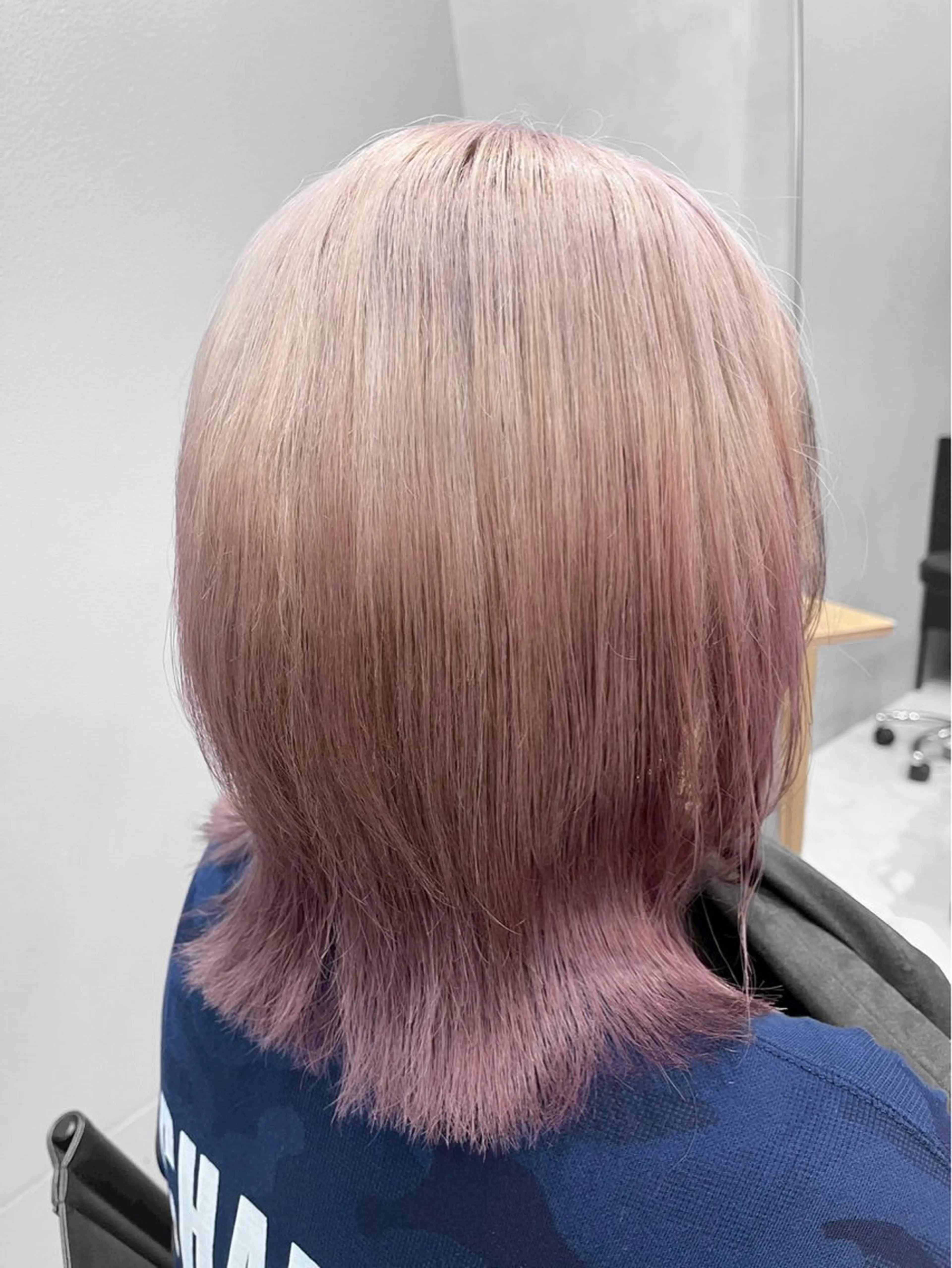 セミロング カラー ハイトーン/韓国風/ 艶髪/吉祥寺のヘアスタイル