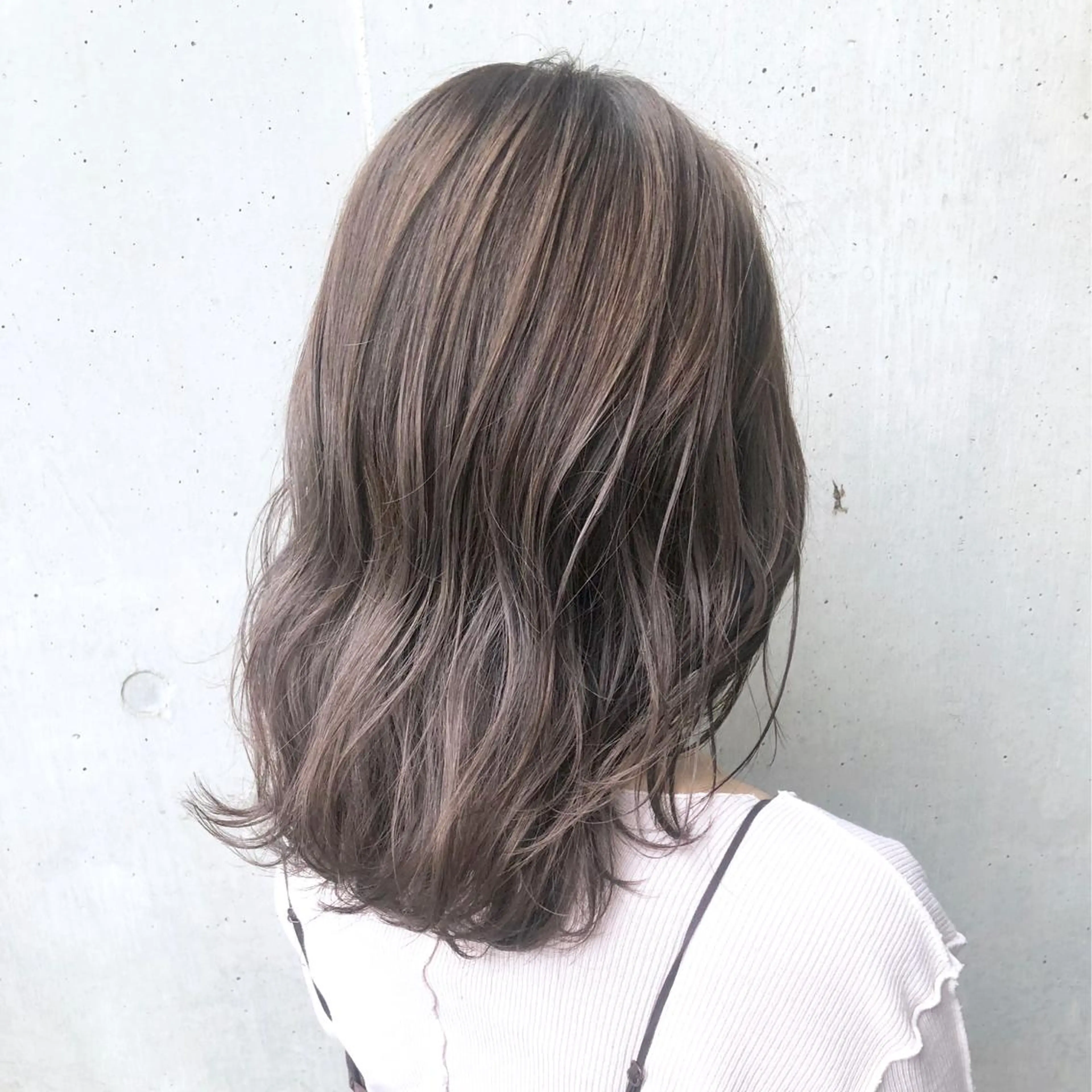 ミディアム ヘアカラー トリートメント 【髪質改善】 川津翔太のヘアスタイル