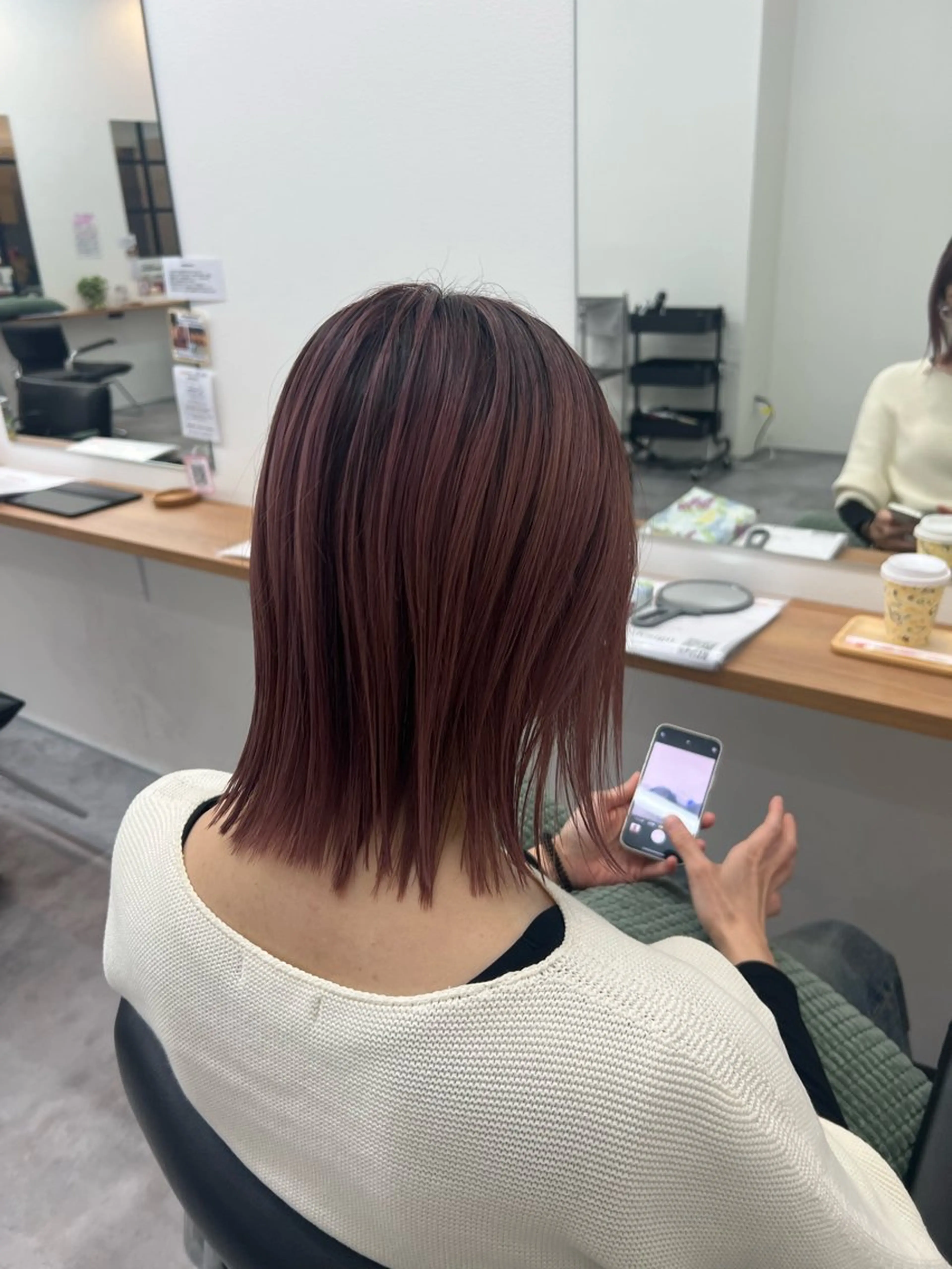 ミディアム カラー カット ヘアカラー トリートメント ✨NOMAD印西✨ 黒川勇輝のヘアスタイル