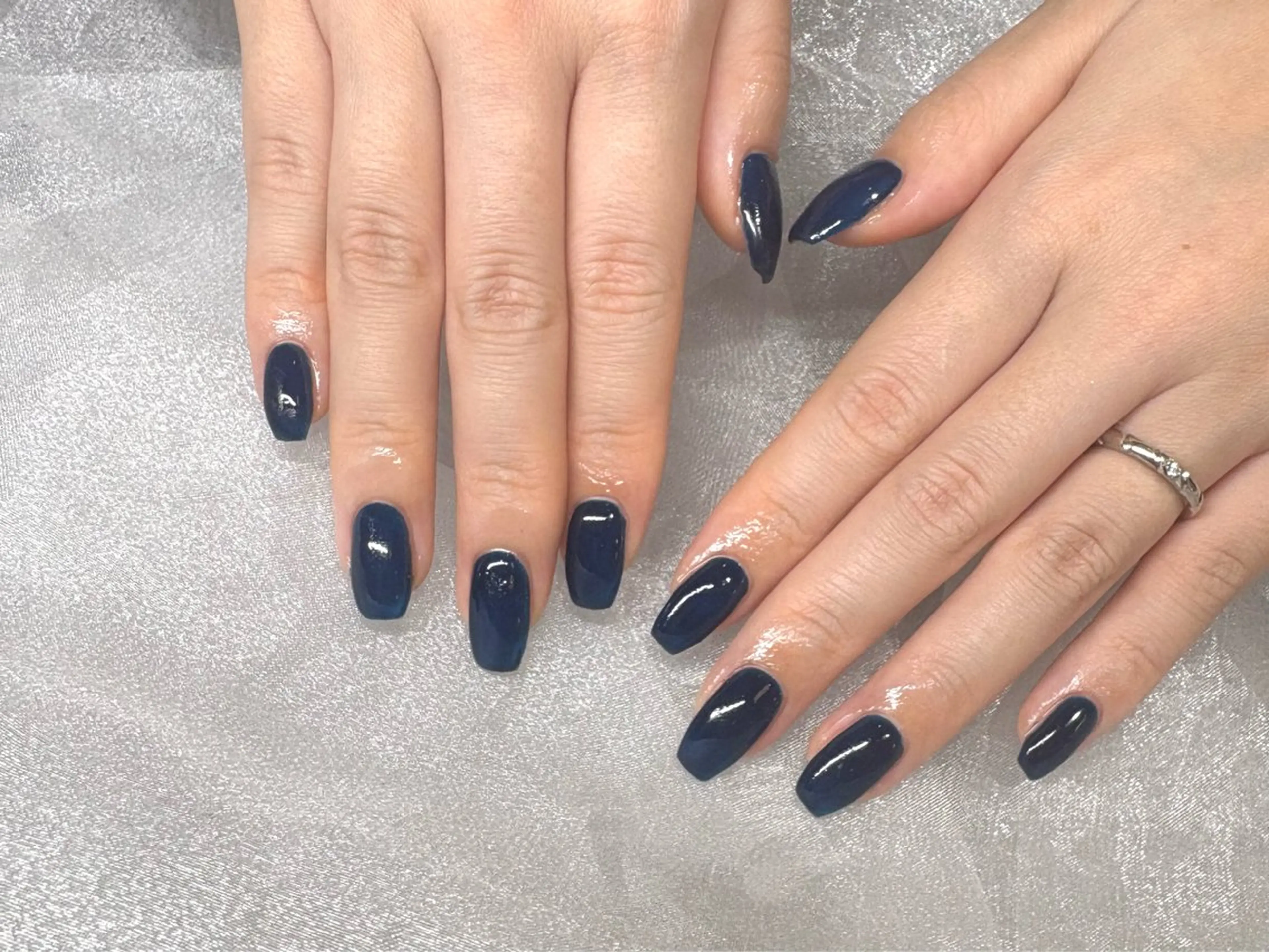 ４月限定【Hand】ワンカラーネイル🩷ご新規様オフ無料￥6600の写真