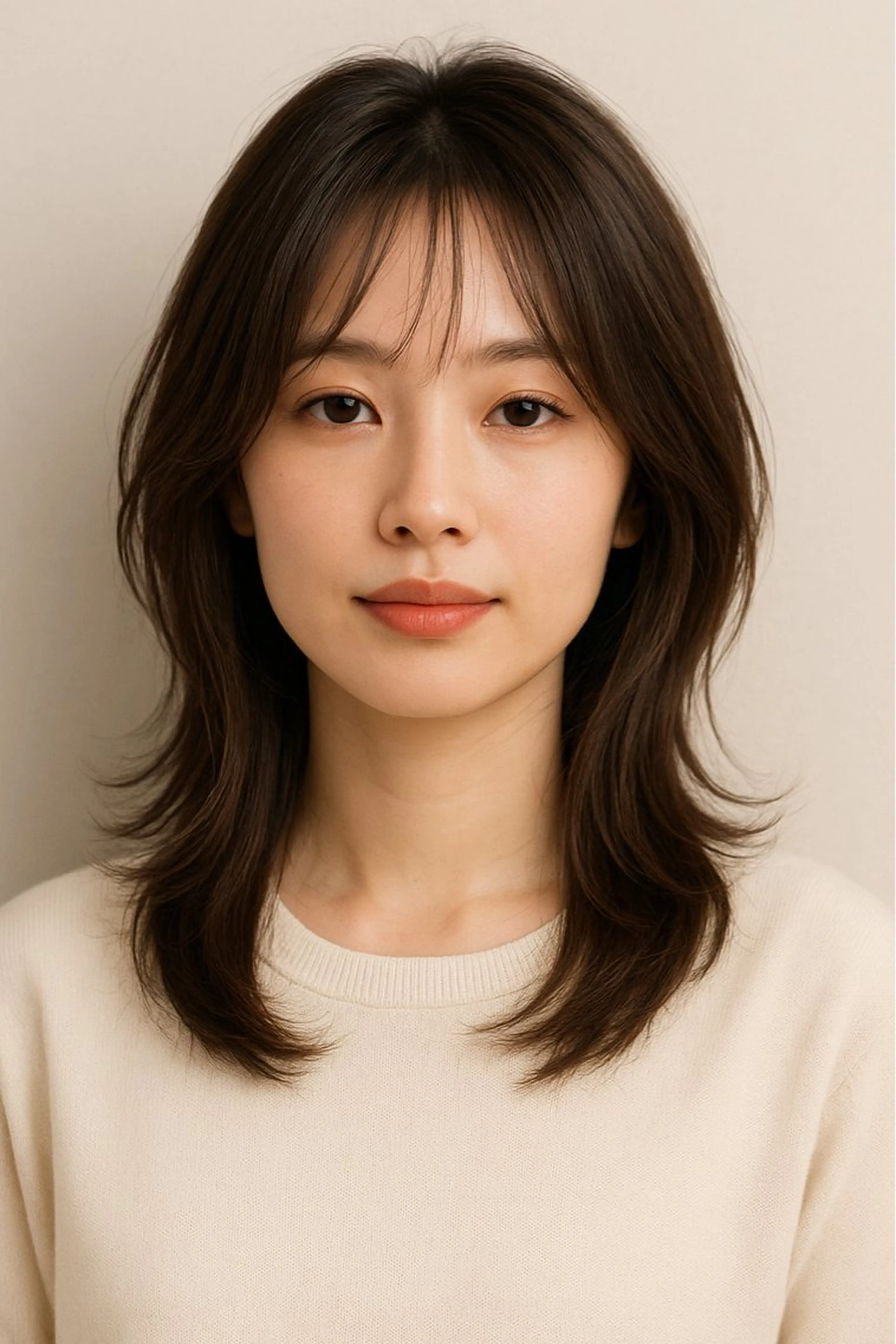 💝顔周りレイヤーカット💝＋超音波アイロン付き1ステップトリートメント🫧 ͛.*の写真