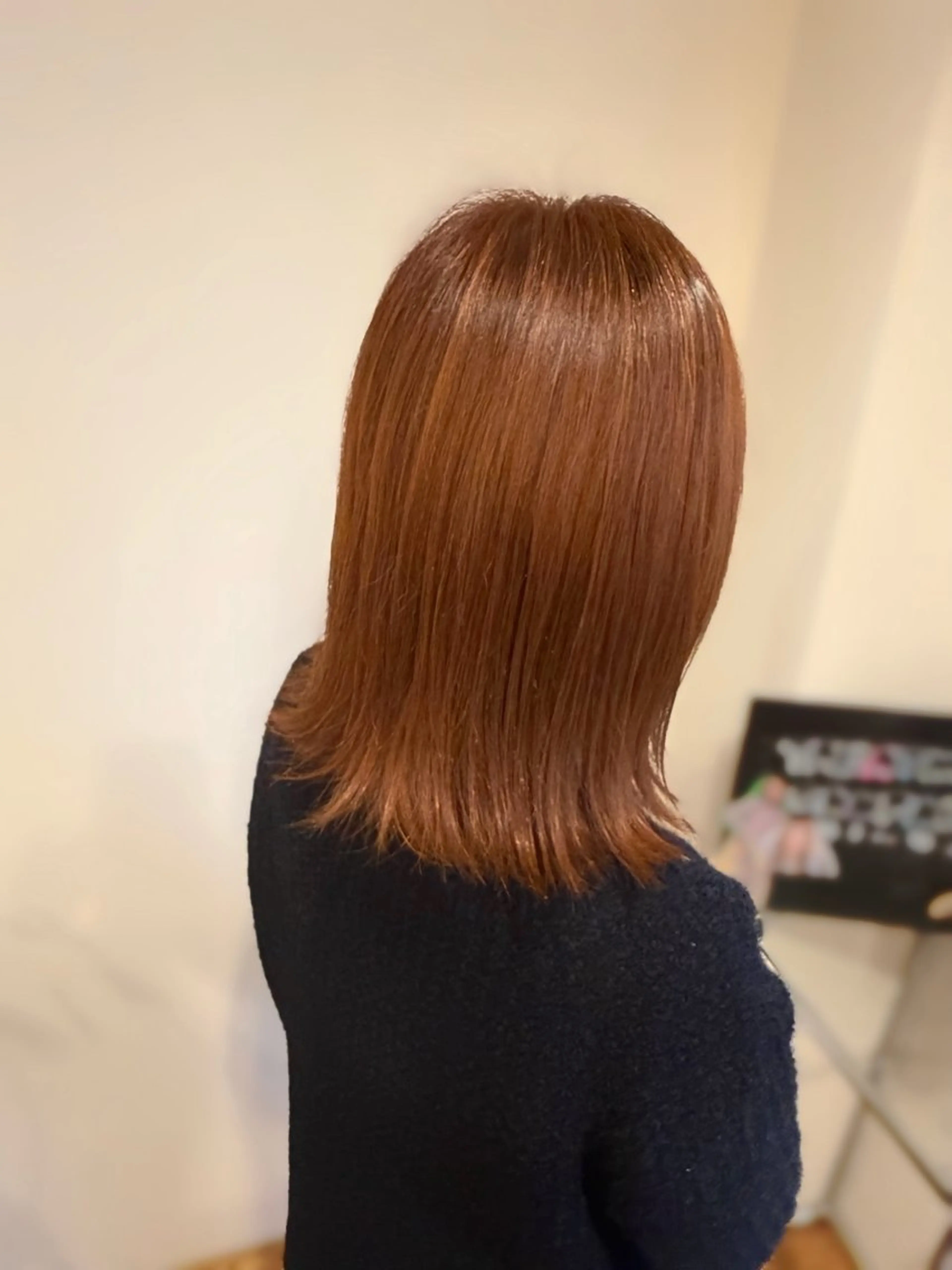 ミディアム カラー ヘアカラー みはる ／暖色カラーのヘアスタイル