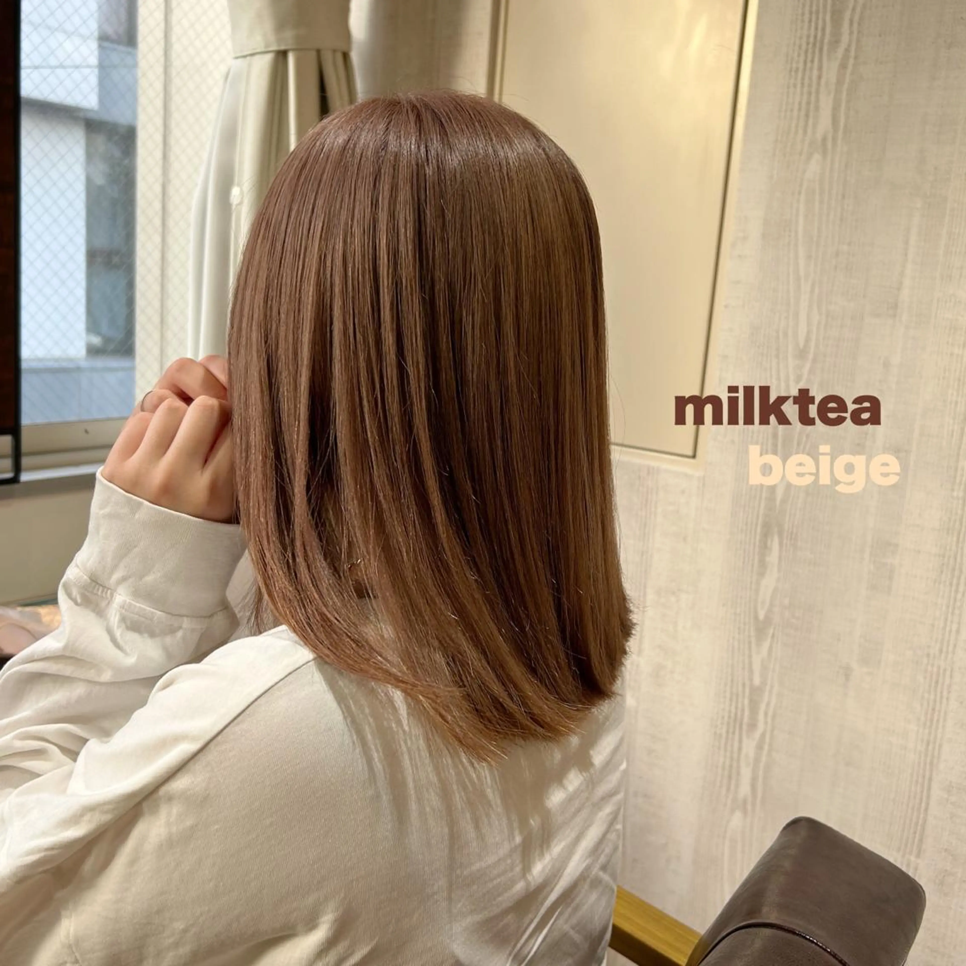 ミディアム A. Seoのヘアスタイル