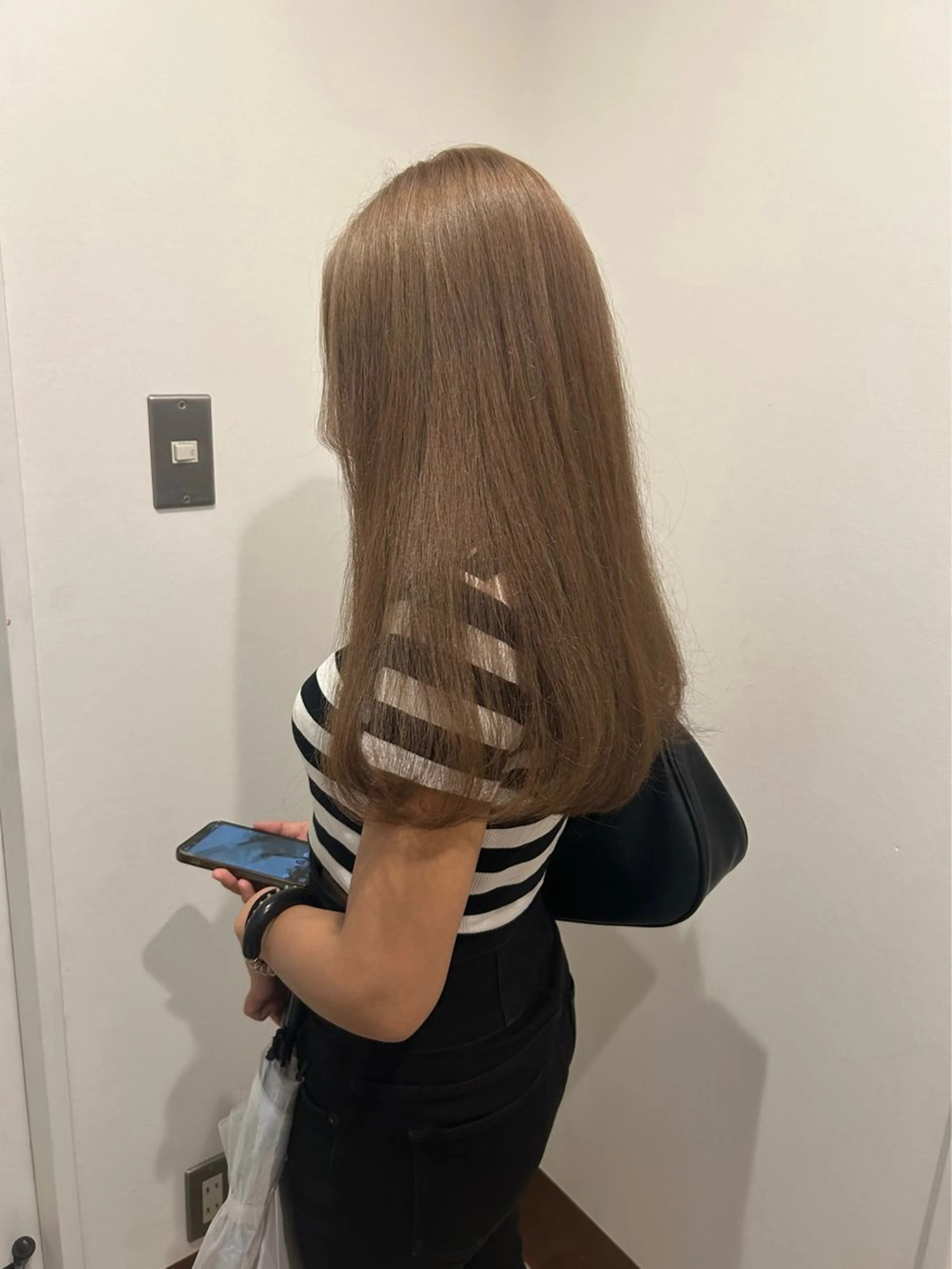 ロング カラー ヘアカラー トリートメント otoha✳︎ くすみカラーのヘアスタイル