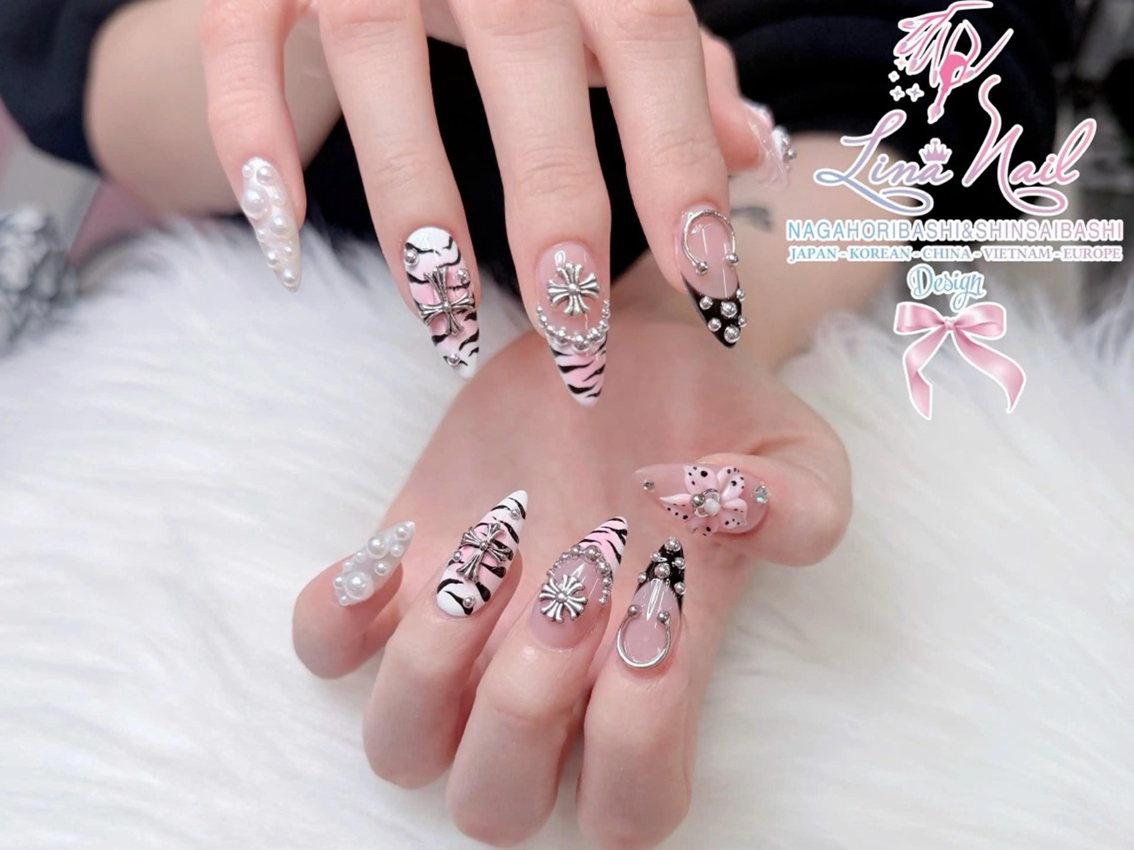 ネイル フットネイル ジェルネイル 持ち込み ネイルチップ ハンドネイル リナネイル 長堀橋店／東心斎橋店のネイルデザイン