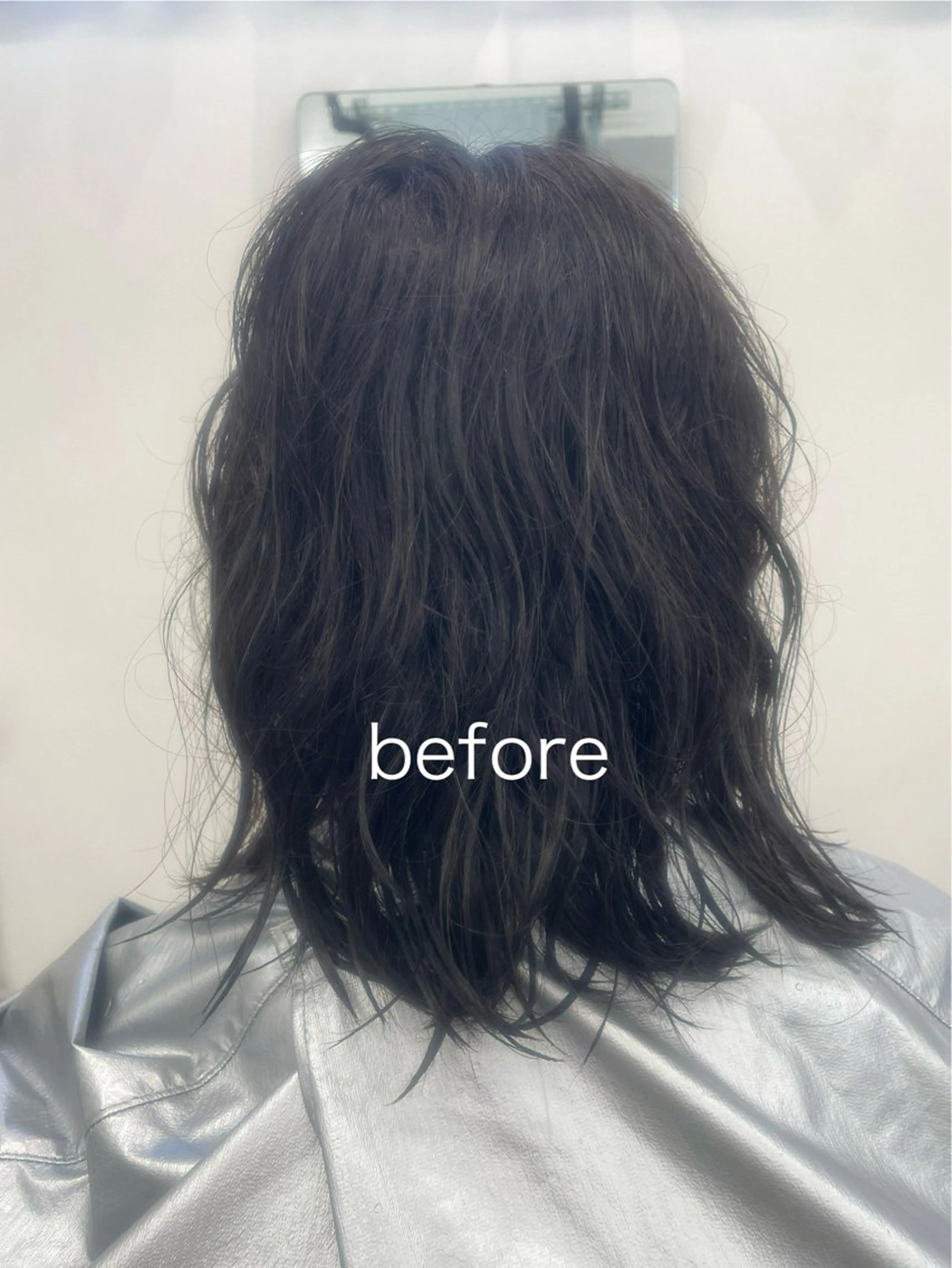 ミディアム ミディアムパーマ 縮毛矯正 あゆみ 🍀のヘアスタイル