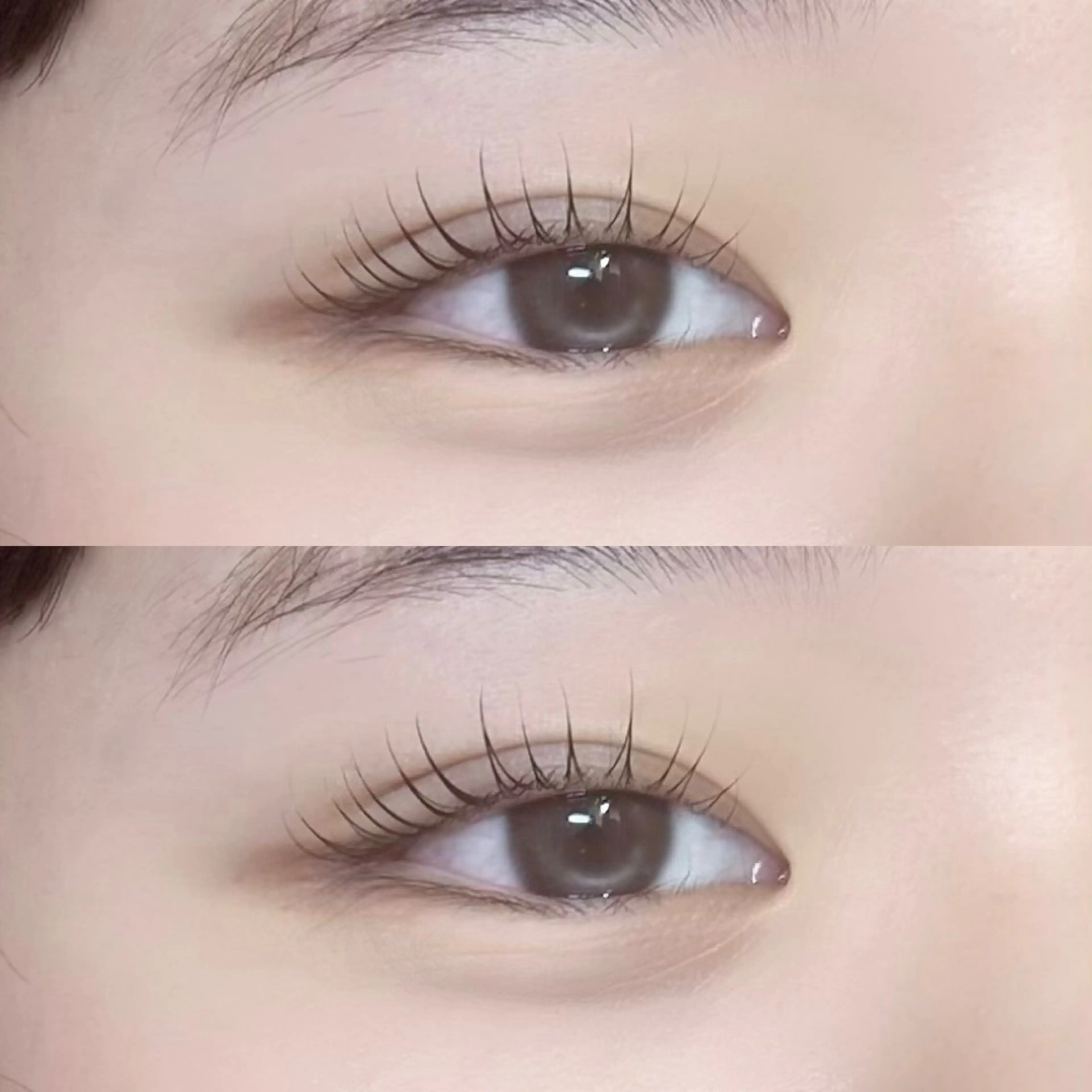 マツエク・マツパ 束感まつ毛 一重×まつ毛パーマ amii 博多 aineのマツエク・マツパデザイン