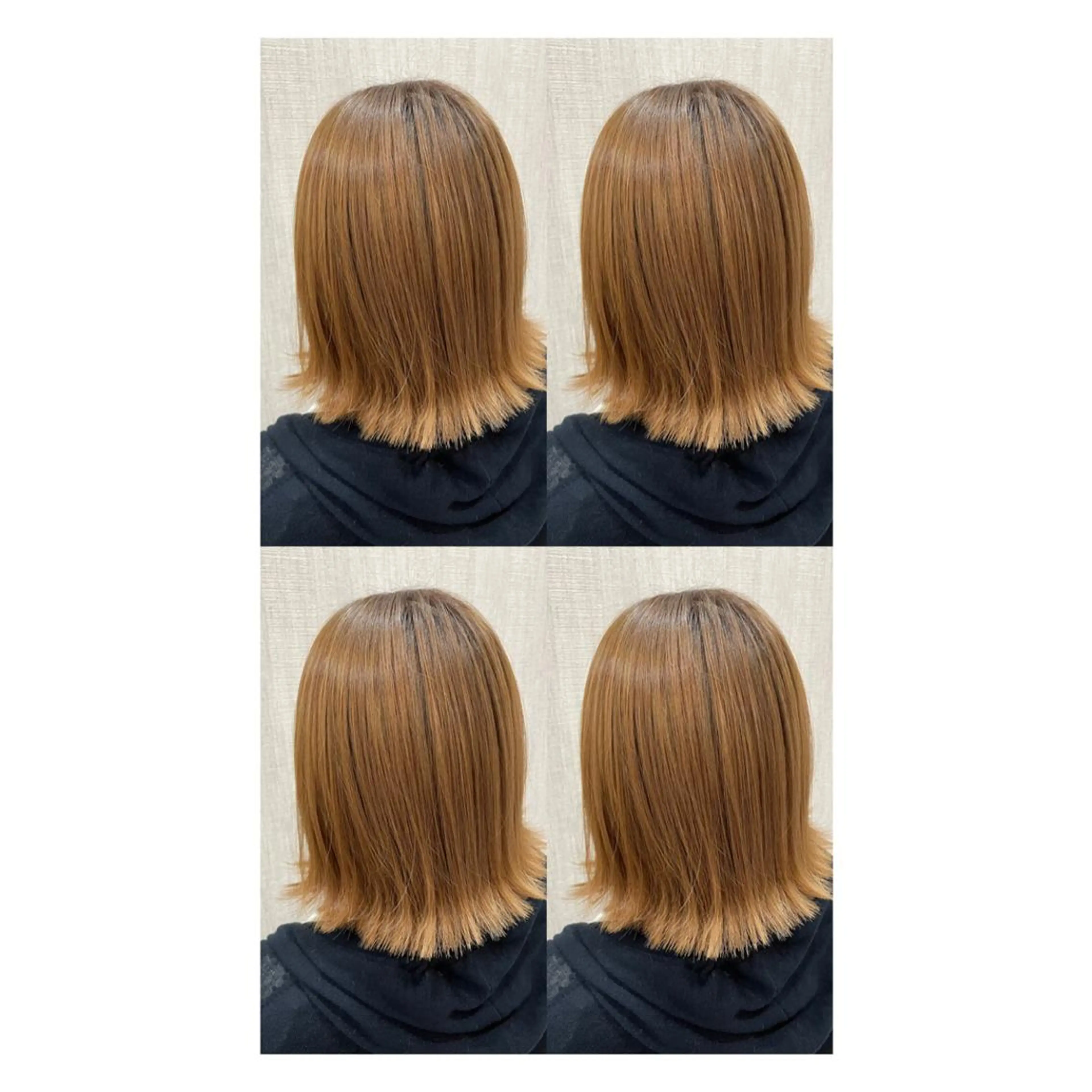 ミディアム カラー 店長✨レイヤー✖️ 髪質改善✖️韓国ヘアのヘアスタイル