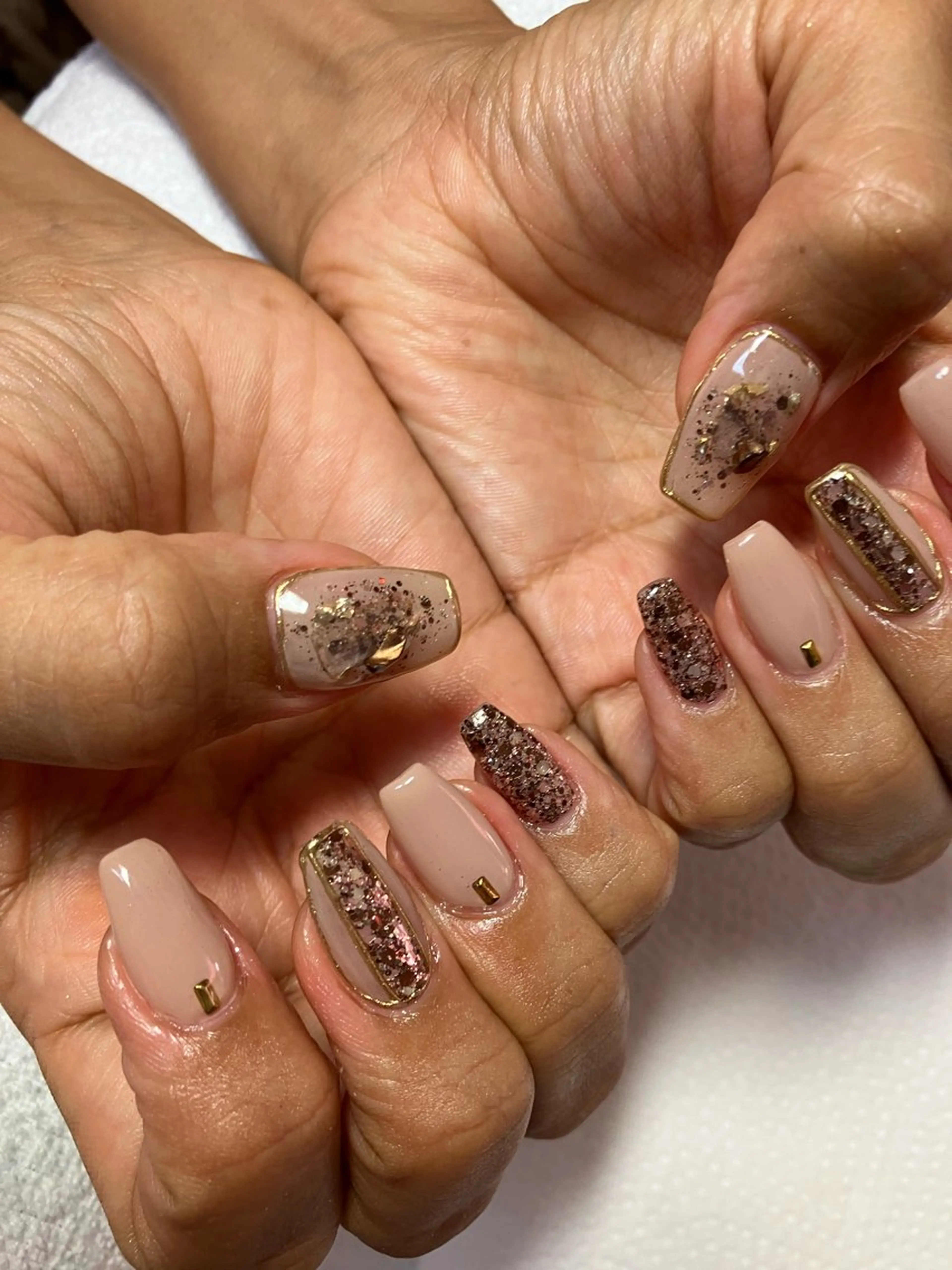 ネイル rukianail 新里のネイルデザイン