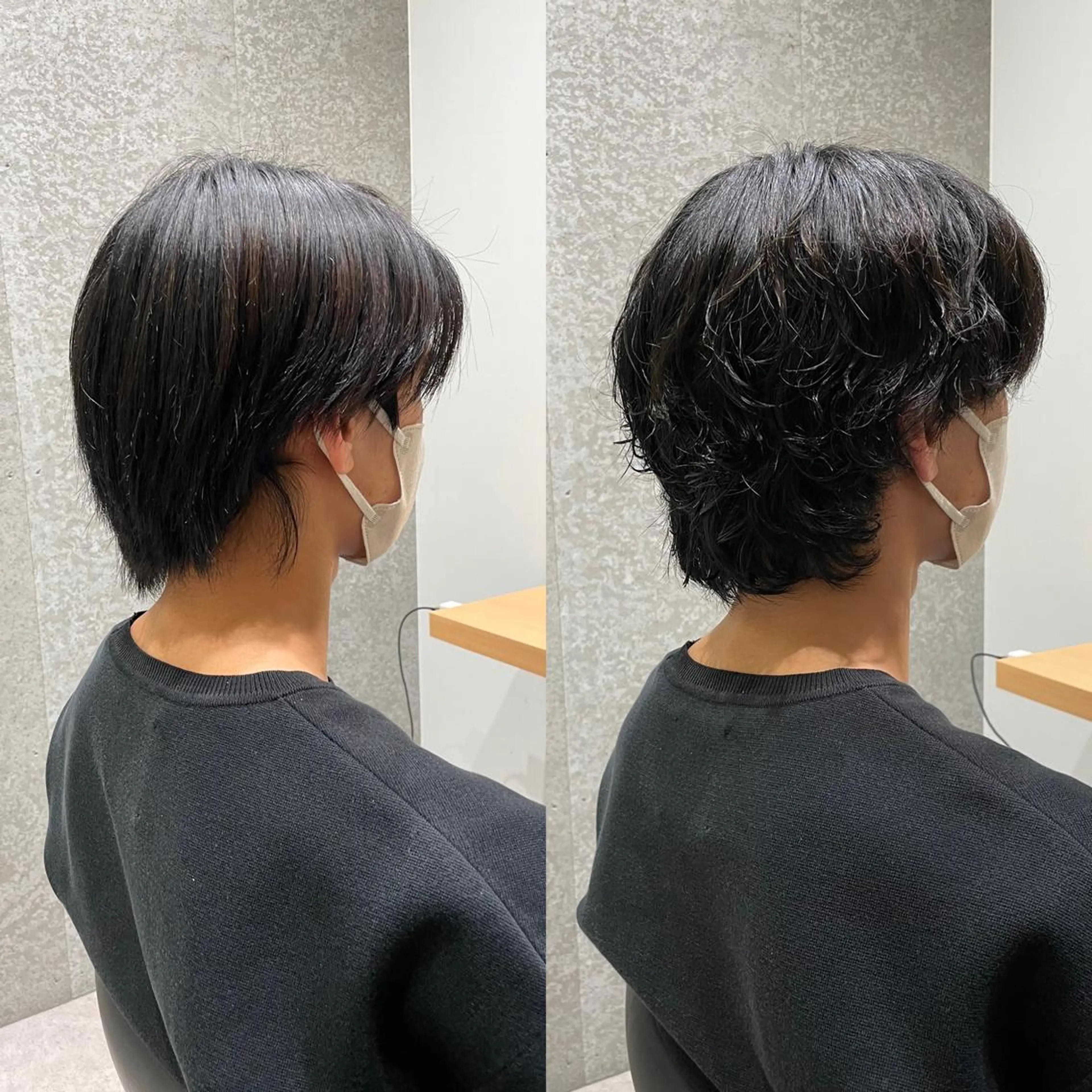 ショート パーマ メンズ メンズパーマ メンズツイストパーマ 似合わせカット スパイラルパーマ ツイストパーマ 髪質改善ヘアケア 艶髪特化/上田のヘアスタイル