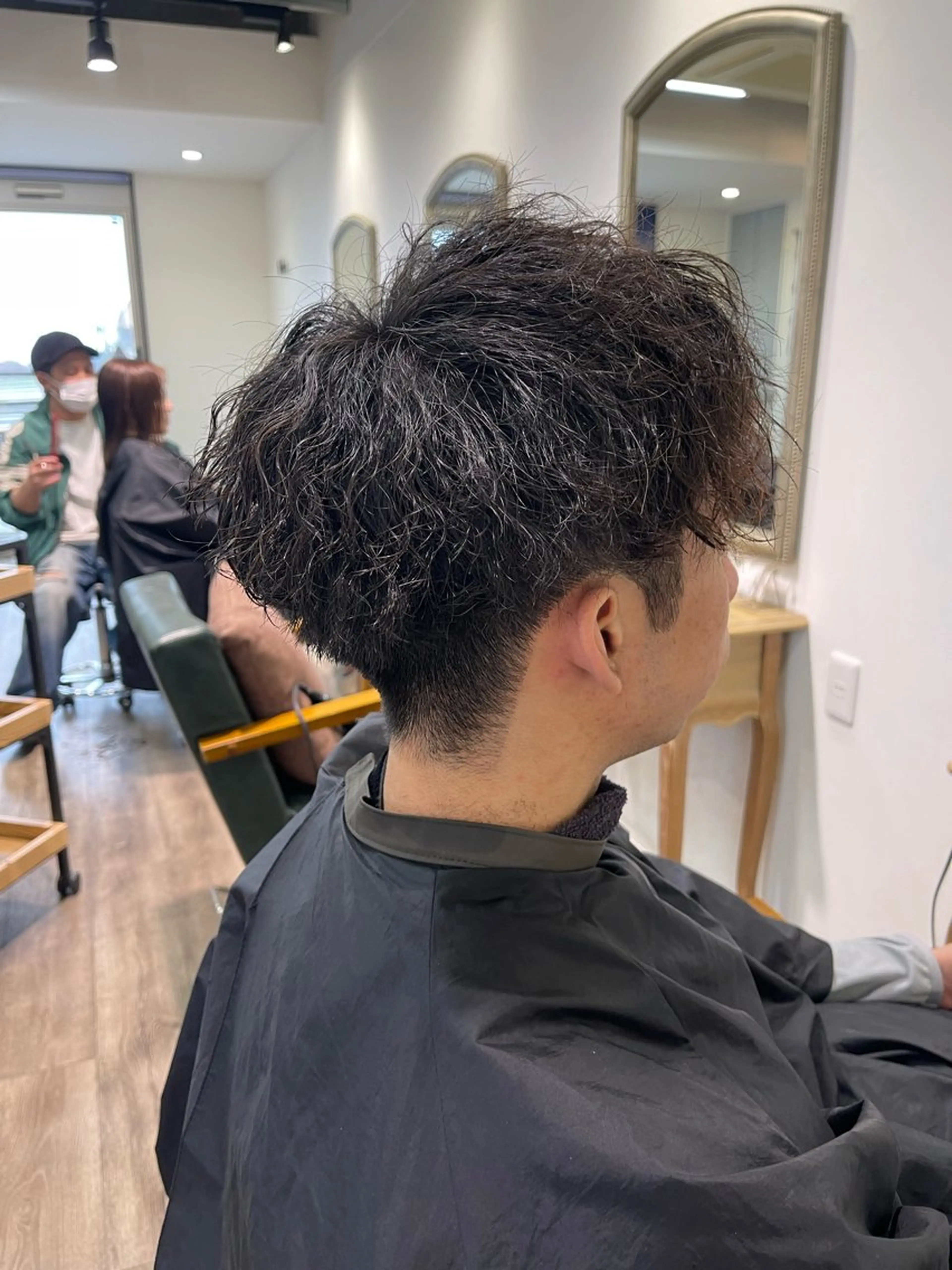 ショート パーマ メンズ Felice Erikaのヘアスタイル